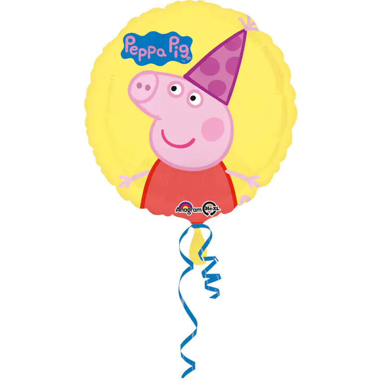 Folienballon Peppa Pig rund Ø 43 cm Folienballon Peppa Pig rund Ø 43 cm