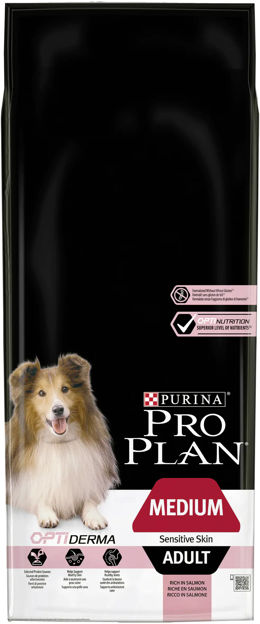 Purina PRO PLAN Dog Medium Adult Sens. Skin Lachs trocken 14 kg Purina PRO PLAN Dog Medium Adult Sens. Skin Lachs trocken 14 kg