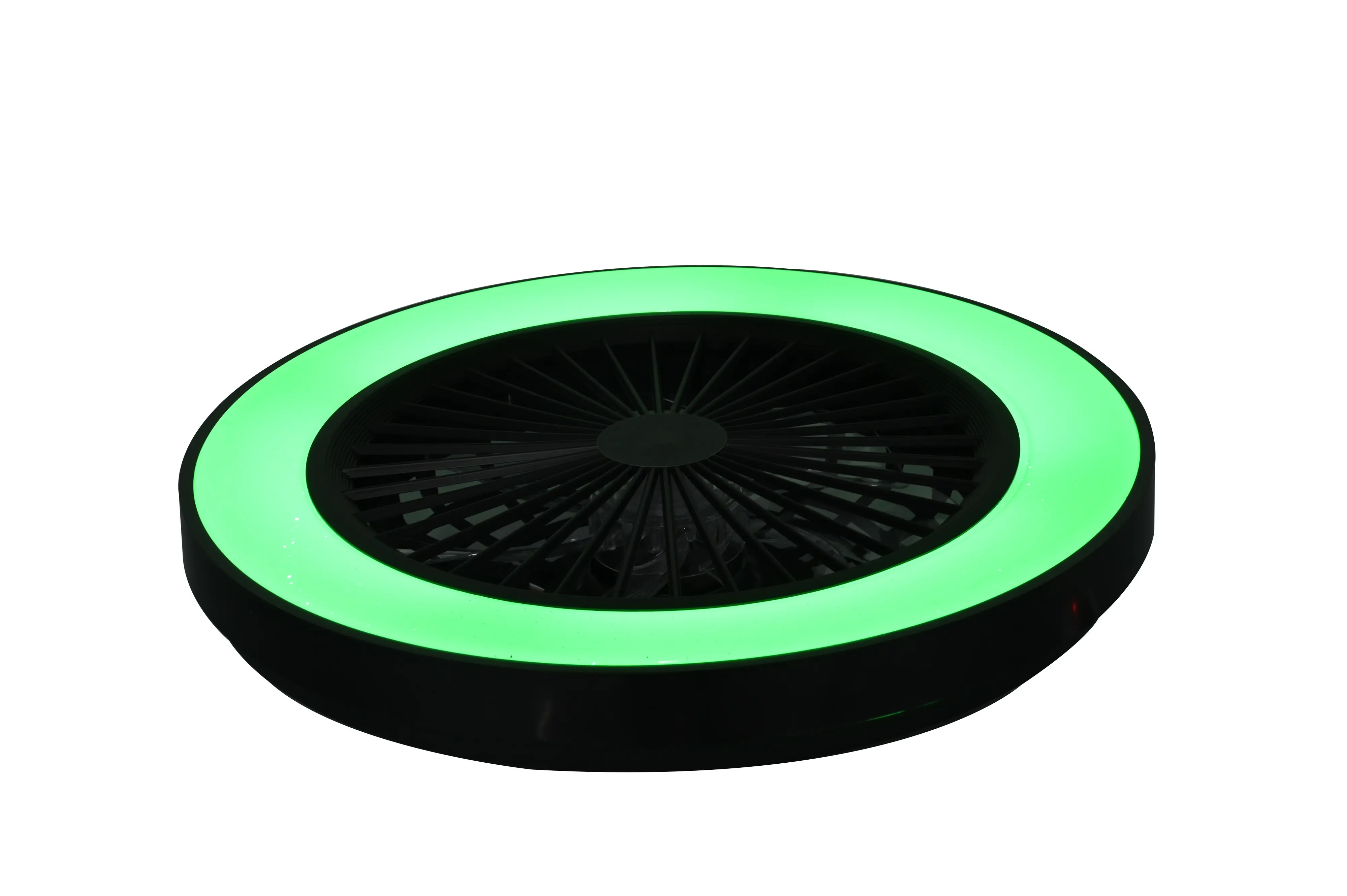 LED Deckenleuchte mit Ventilator Petri Ø 48 cm 40 W schwarz LED Deckenleuchte mit Ventilator Petri Ø 48 cm 40 W schwarz