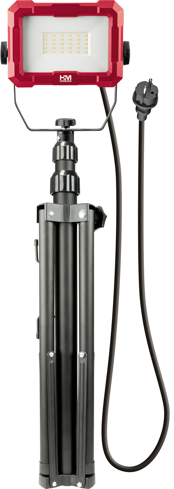 Hardmann LED-Baustrahler HWLS5423 IP65 20 W 1800 lm mit höhenverstellbarem Klappstativ