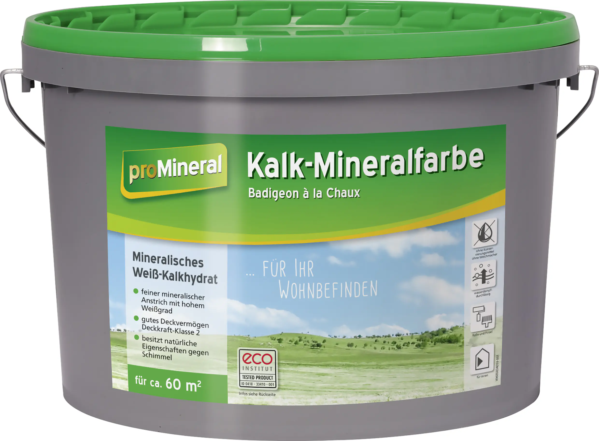 proMineral Kalk-Mineralfarbe 10 l