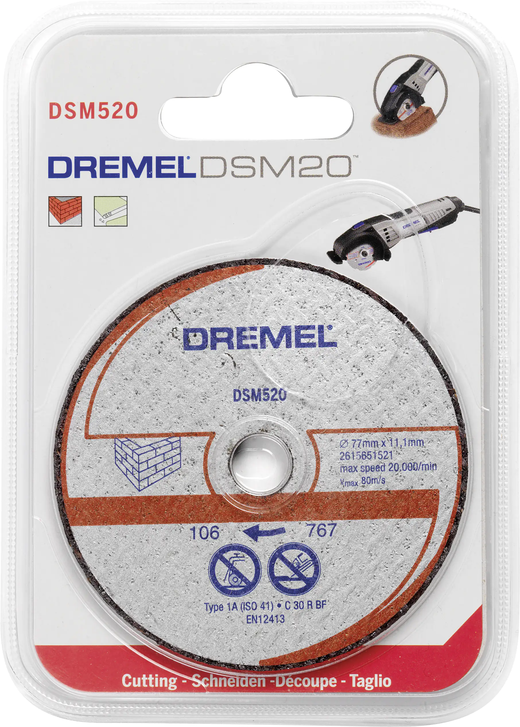 Dremel Trennscheibe DSM520