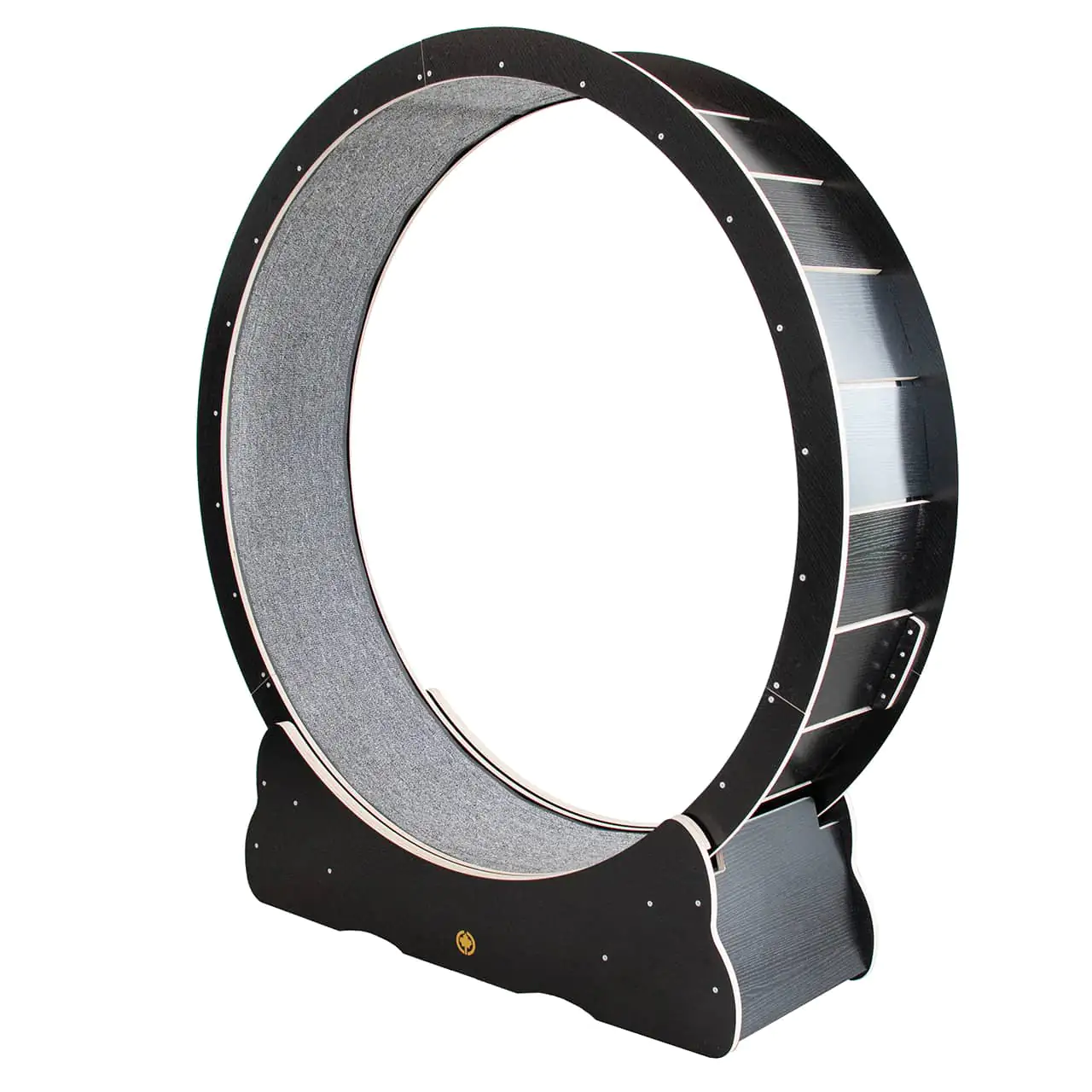 CanadianCat Katzenlaufrad aus Holz Größe L schwarz