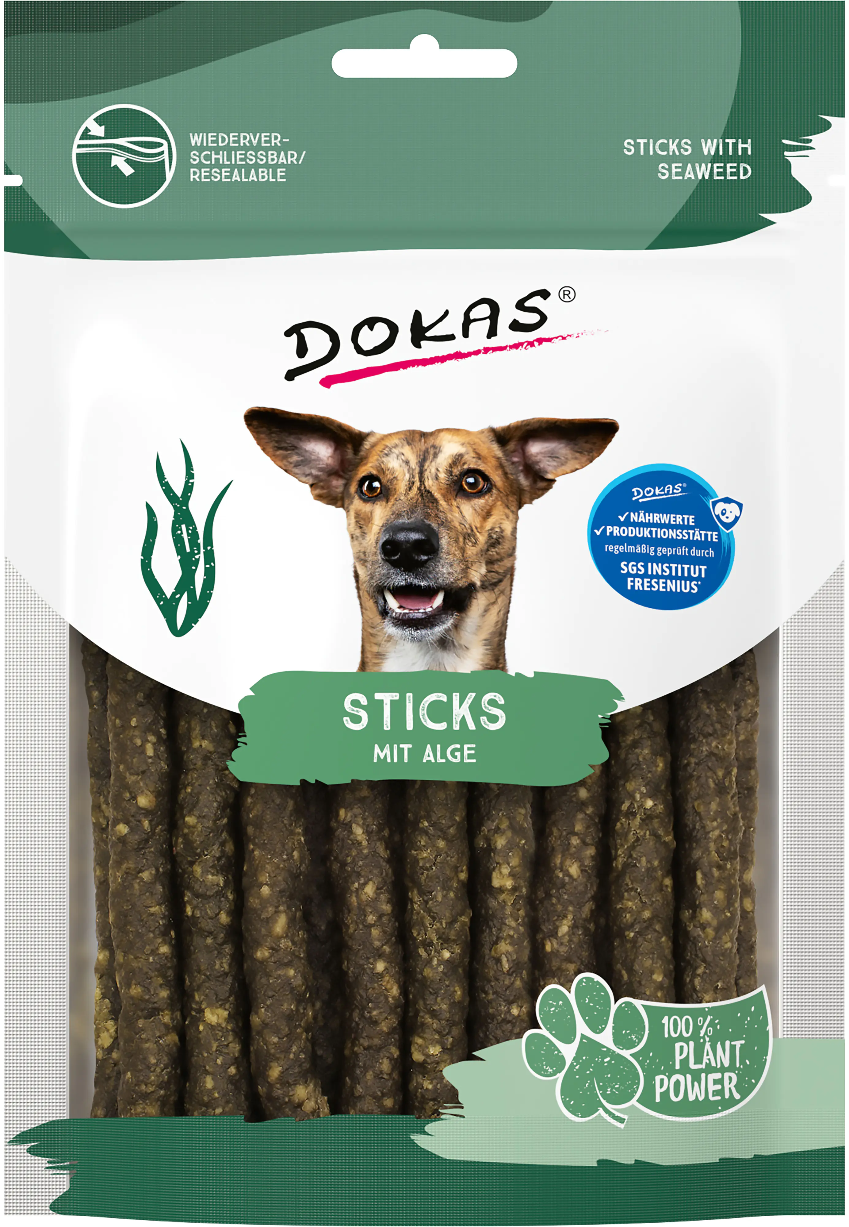 Dokas Sticks mit Alge 105 g
