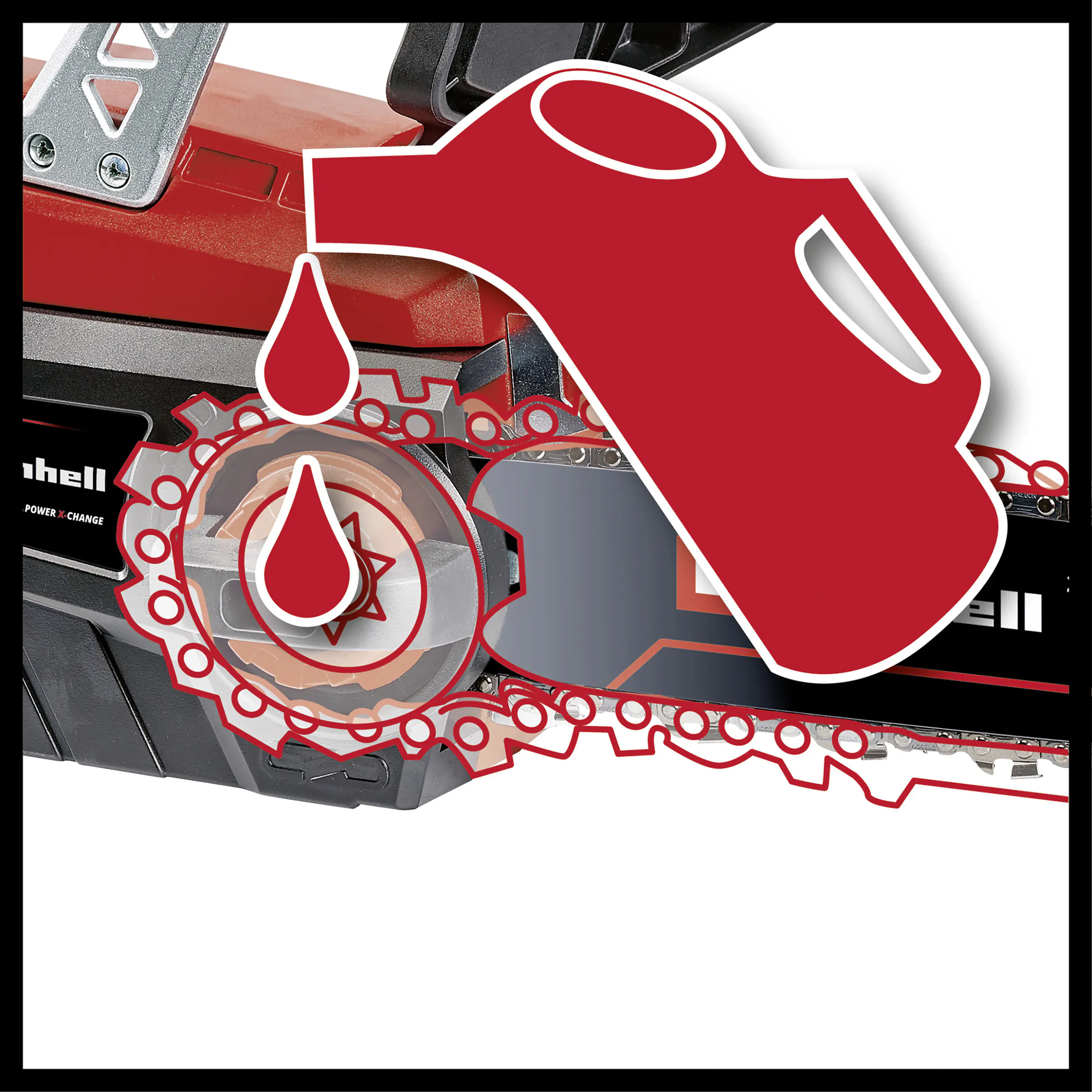 Einhell Akku-Kettensäge GE-LC 18/25-1 Li Kit 25 cm Schwertlänge mit 3,0 Ah Akku