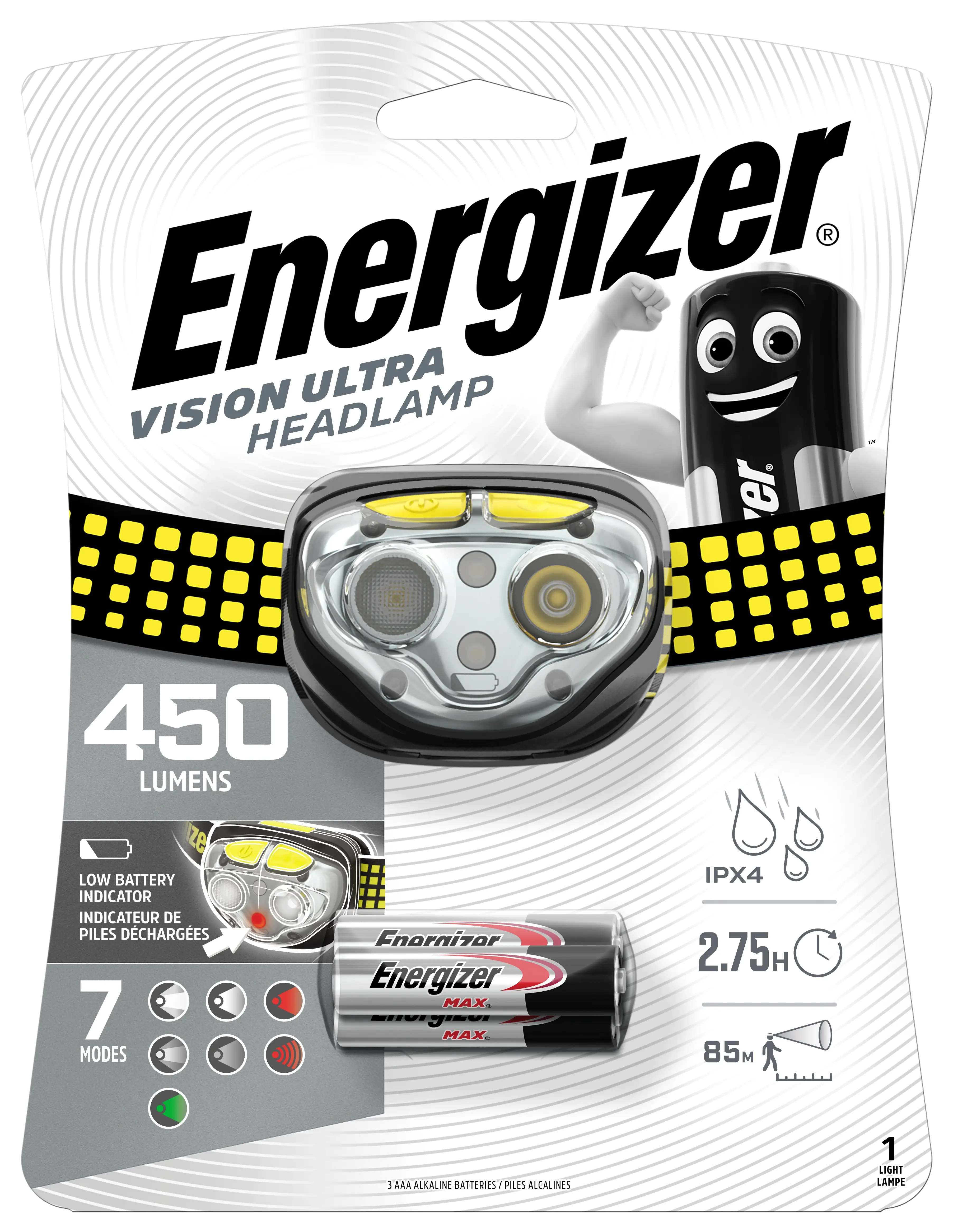 7638900424478 Energizer Vision Ultra Headlamp Kopflampe