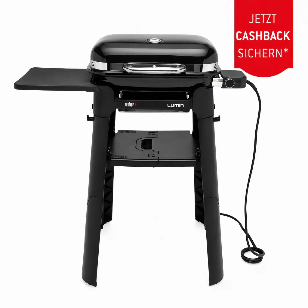 Weber Elektrogrill Lumin Compact mit Stand; Grillfläche: 43x28 cm