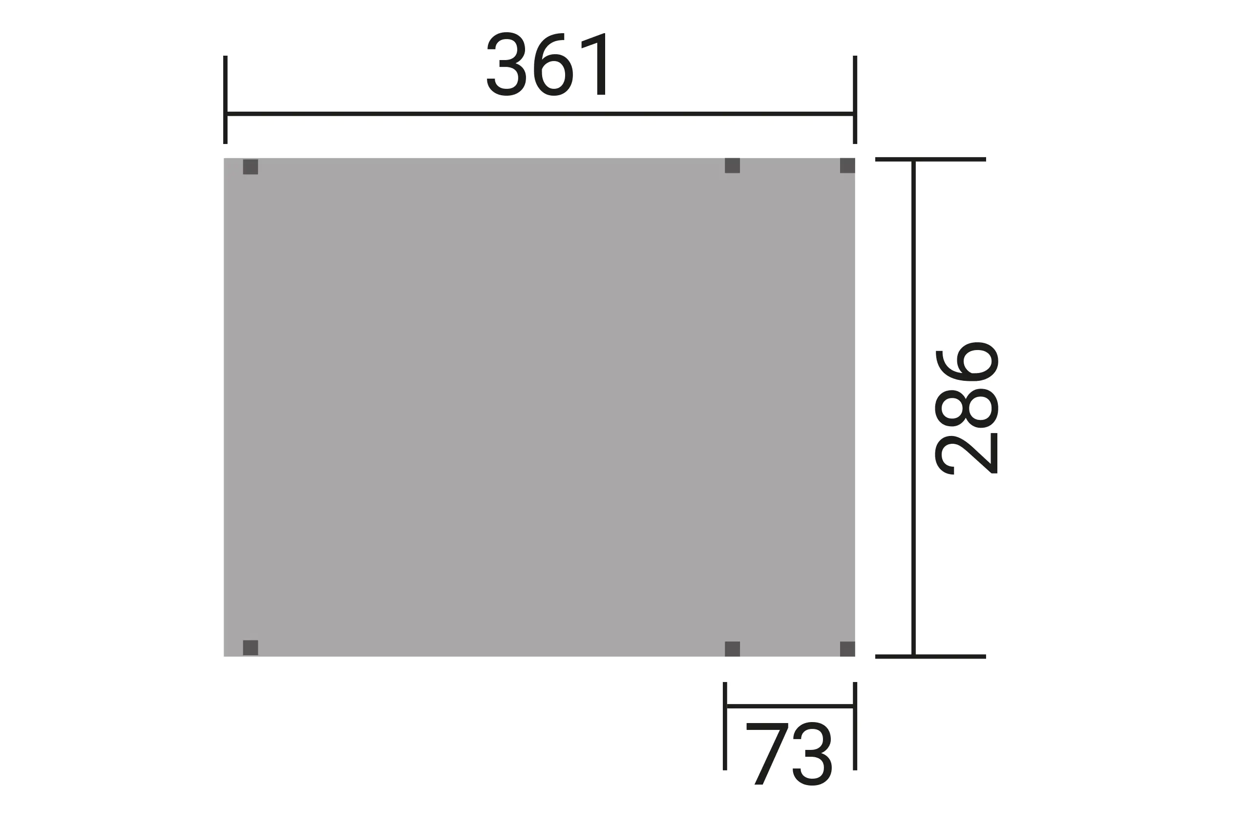 Weka Doppelschaukel Tabaluga mit Podest & Rutsche