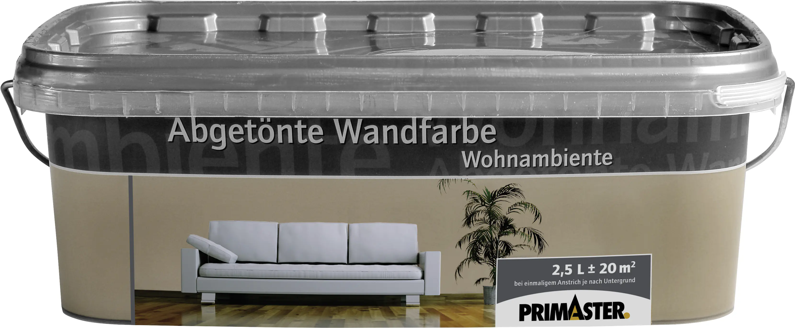 Primaster Wandfarbe Wohnambiente 2,5 L kakao Primaster Wandfarbe Wohnambiente 2,5 L kakao