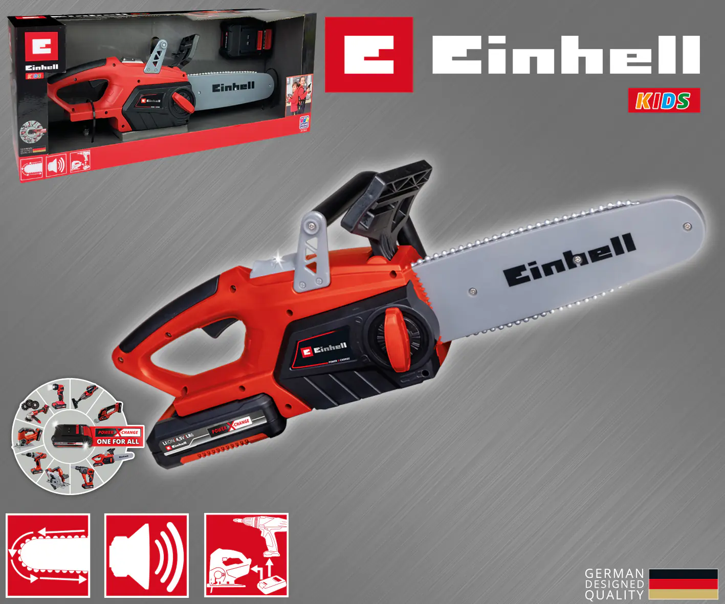 Einhell Kids Kinder-Akkukettensäge 