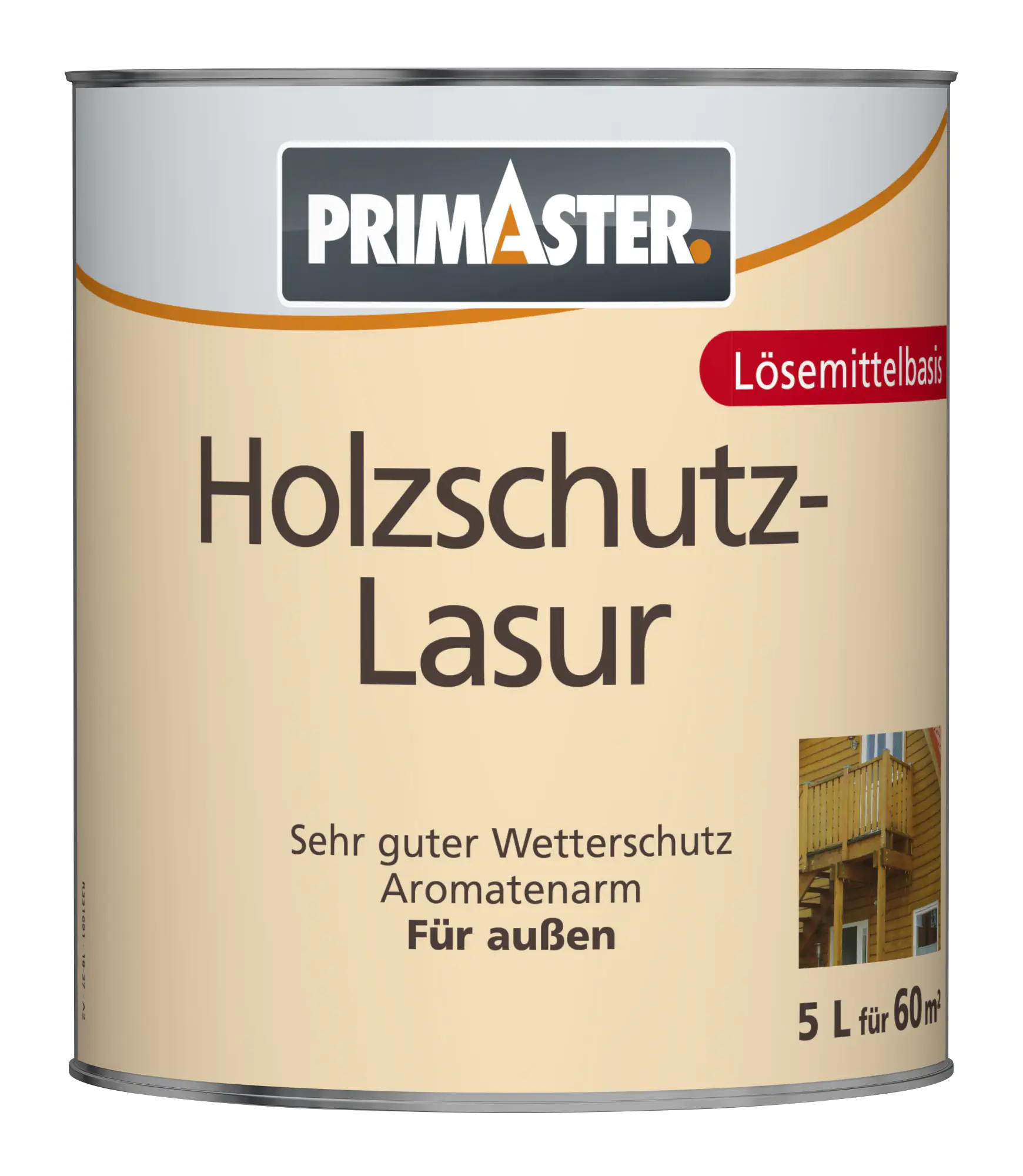 Primaster Holzschutzlasur 5 L palisander Primaster Holzschutzlasur 5 L palisander