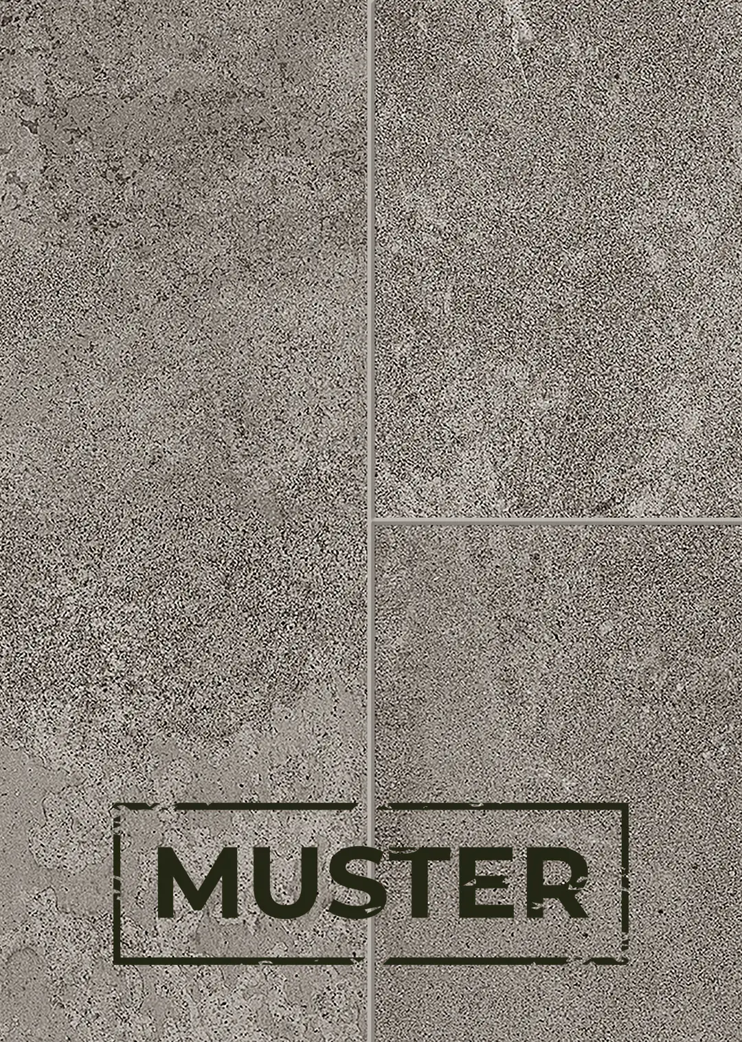 Classen Handmuster Visiogrande Megaloc Aquaprotect Zementestrich taupe