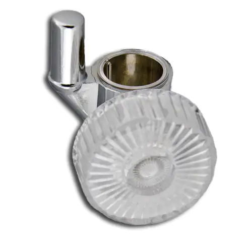 Primaster Konusgleiter mit Zapfen Ø 18 cm chrom