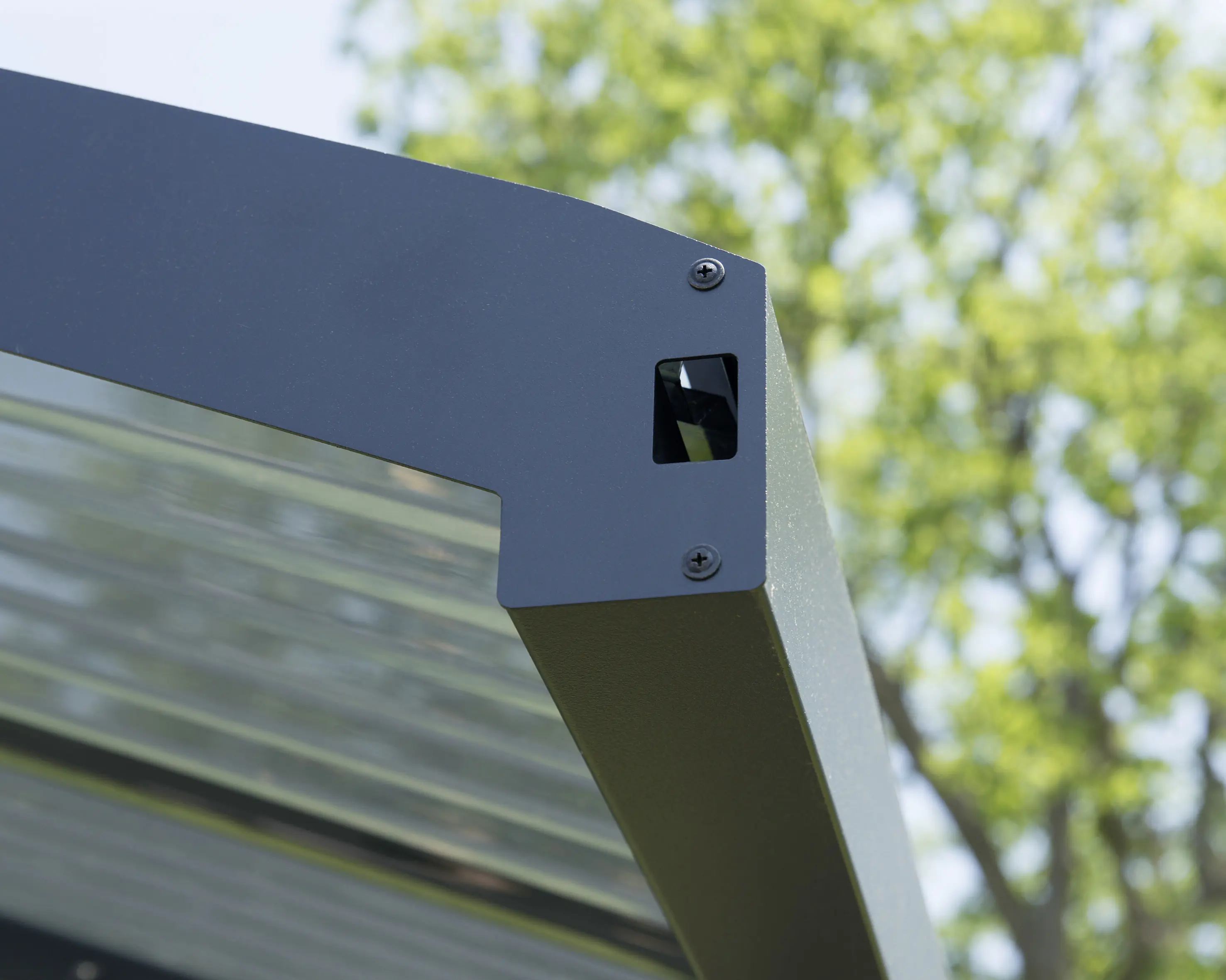 Canopia Carport Arizona Wave 5000 Grau Alu 495 x 289 cm Canopia Carport Arizona Wave 5000 Grau Alu 495 x 289 cm