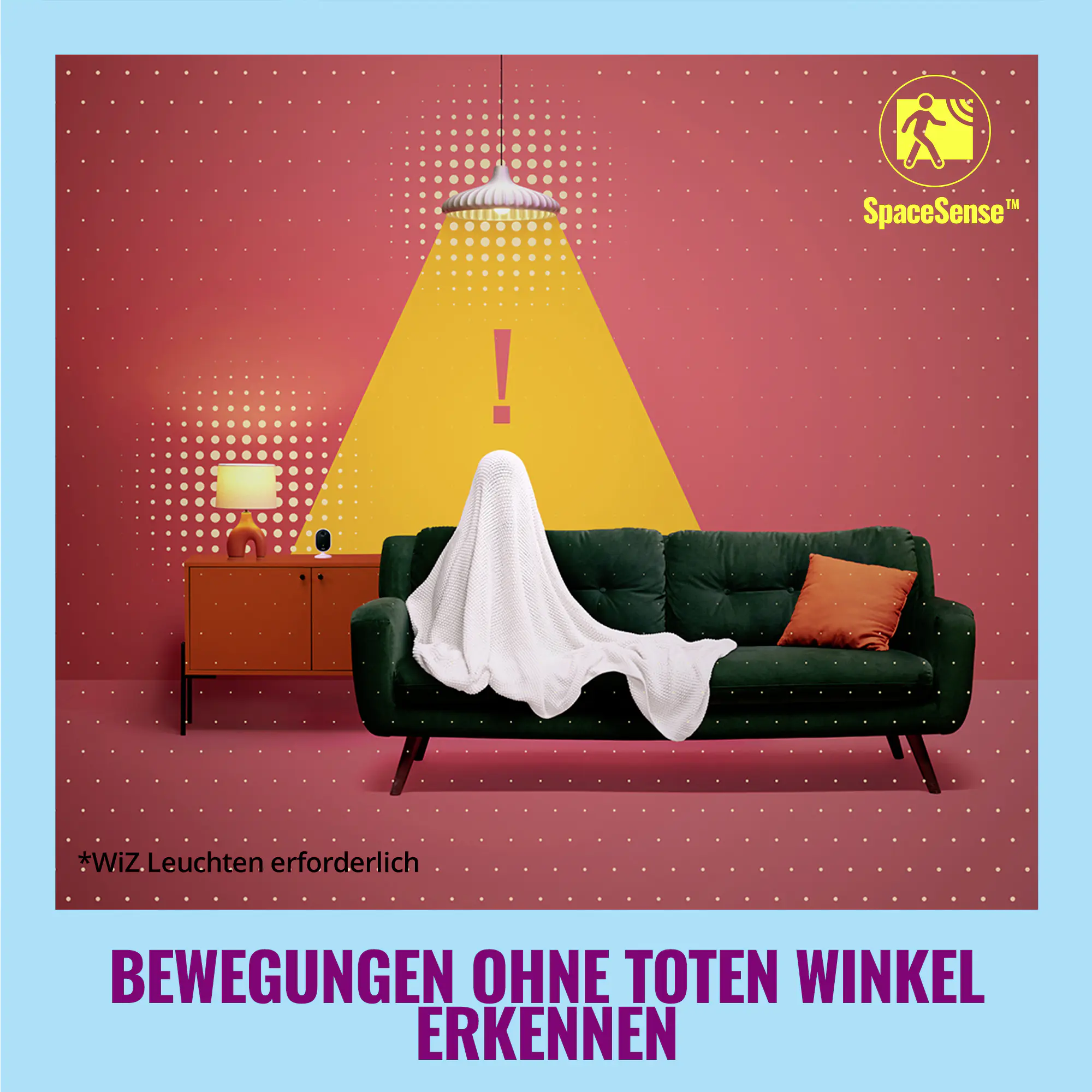 WiZ Sichheits-Kamera Starterset mit LED-Leuchtmittek für Innen Wifi 1080 P WiZ Sichheits-Kamera Starterset mit LED-Leuchtmittek für Innen Wifi 1080 P