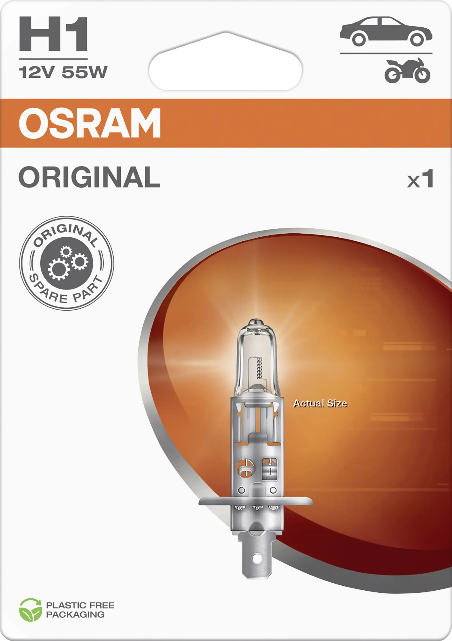 Osram Scheinwerferlampe H1 Original 2.0