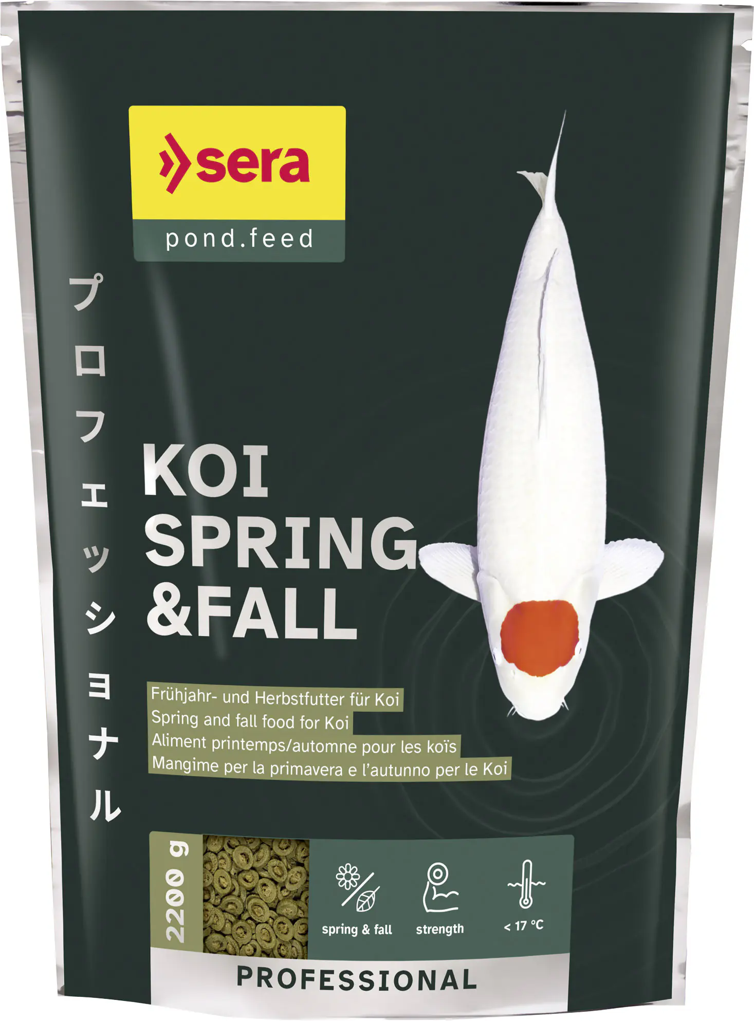 Sera Koifutter Professional Spring & Fall 2,2 kg