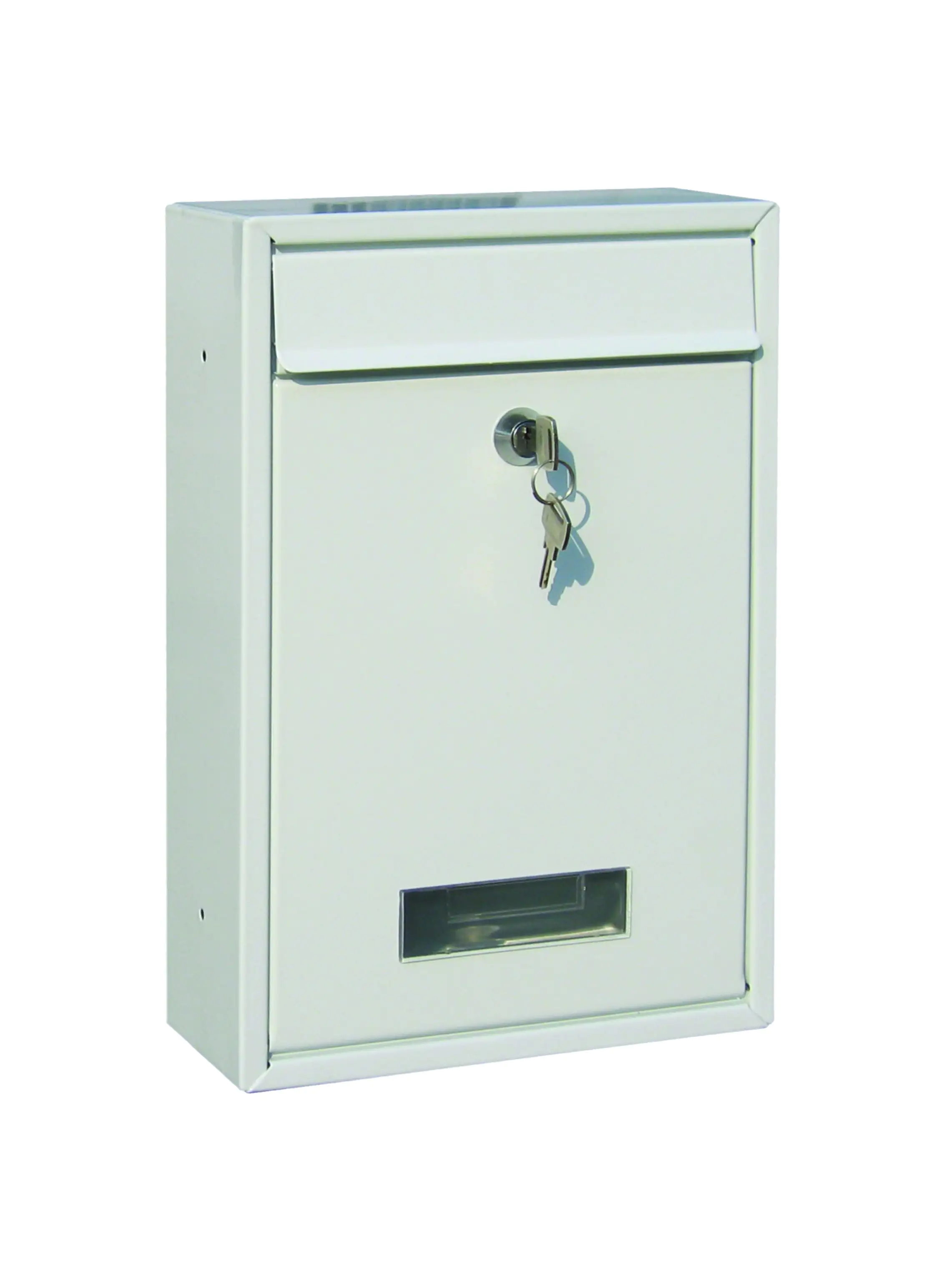 Primaster Briefkasten klein weiß 32 x 22 x 80 cm