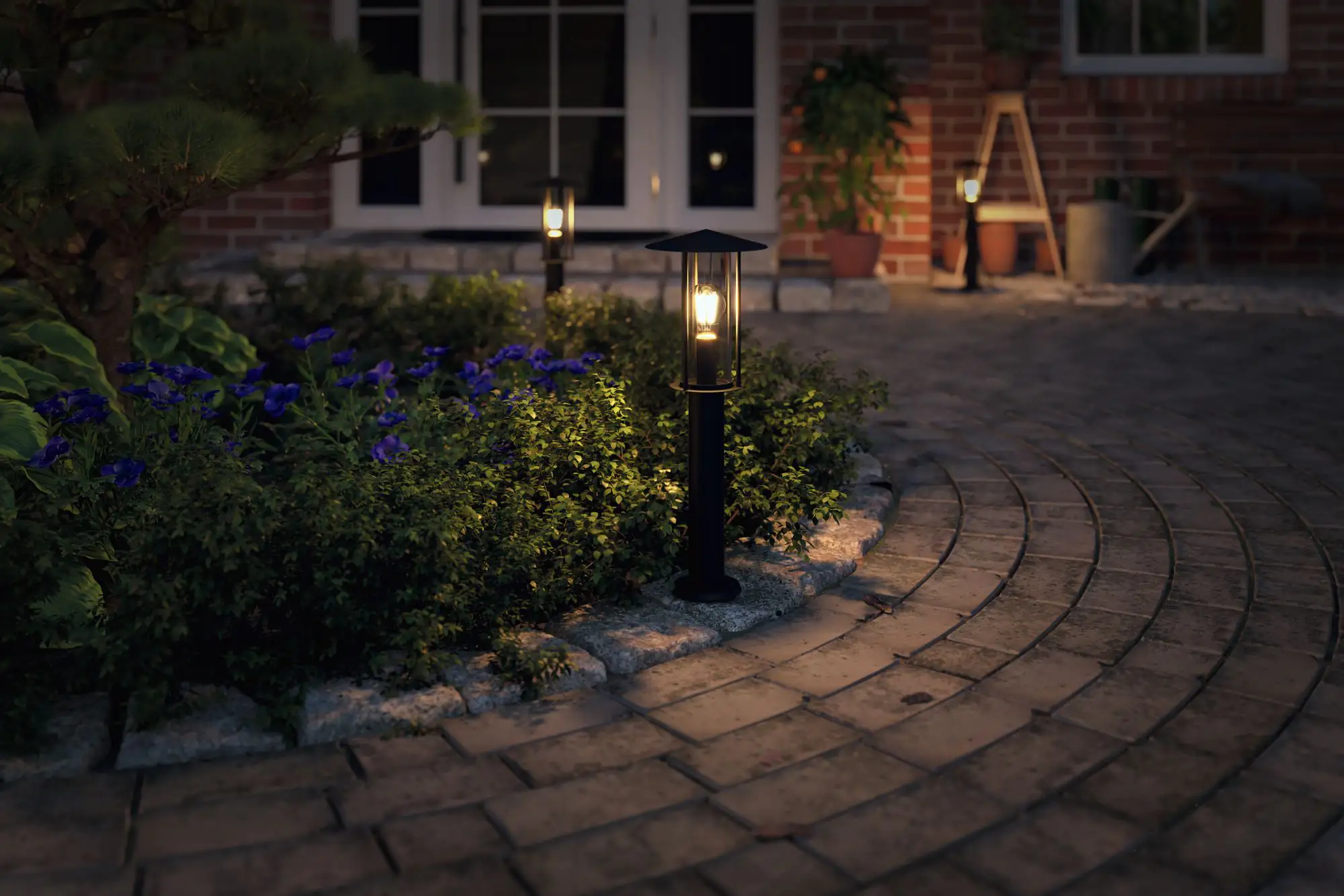 Paulmann Outdoor Pollerleuchte Classic E27 dunkelgrau