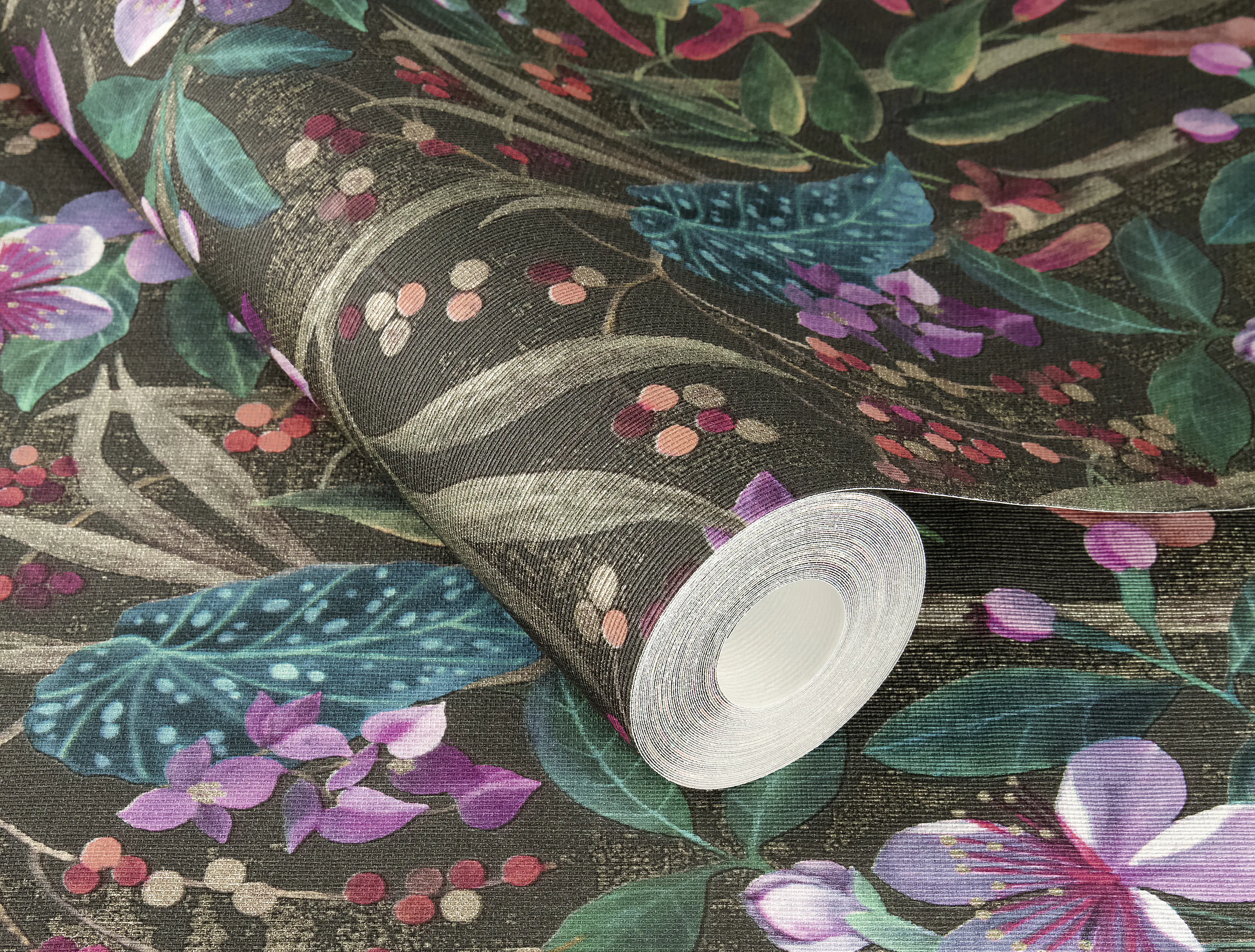 Rasch Vliestapete 538236 Schwarz-Offblack Muster & Motive 10,05 m x 0,53 m