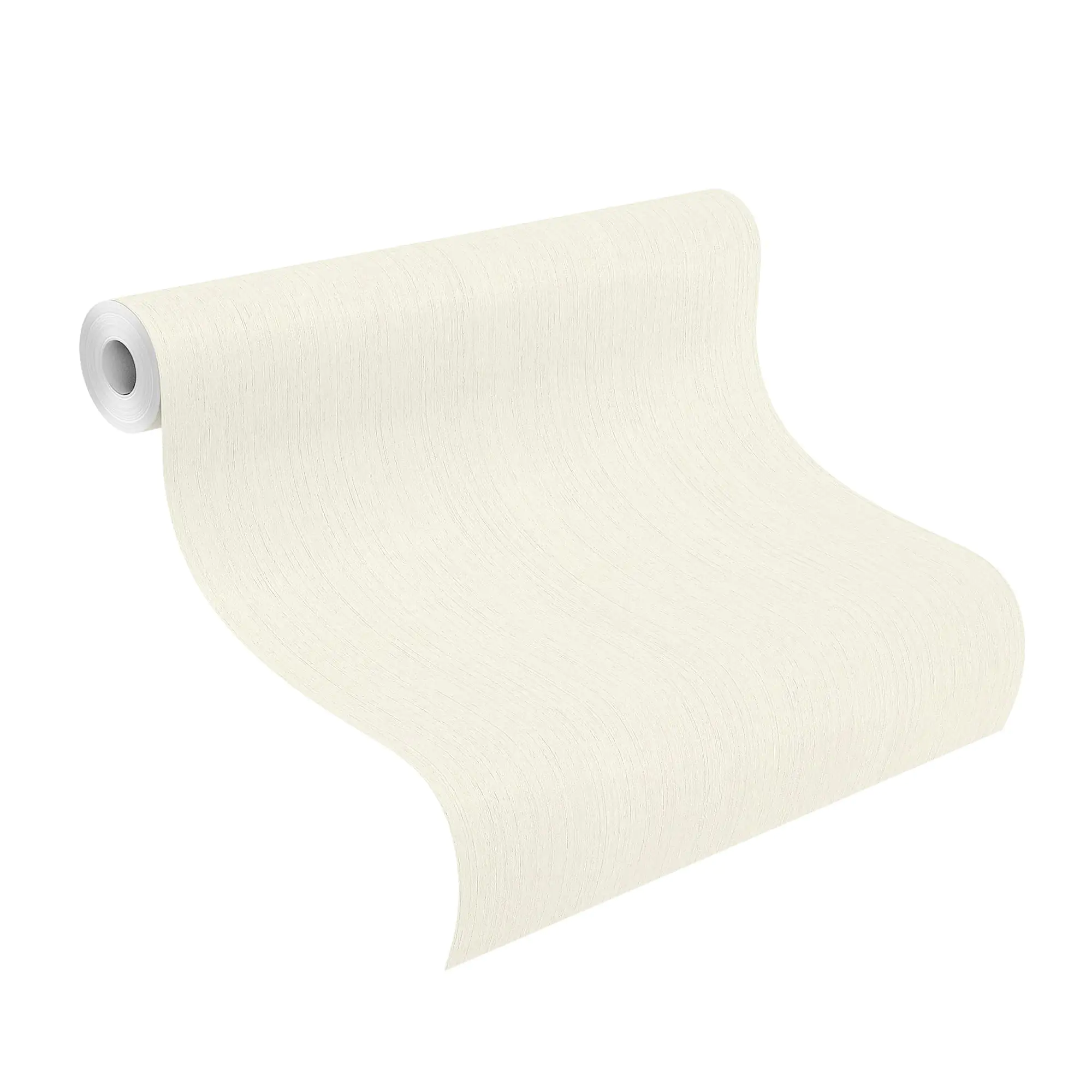 4000441537116_1 Rasch Vliestapete 537116 BARBARA home Collection II uni weiß 10,05 x 0,53 m