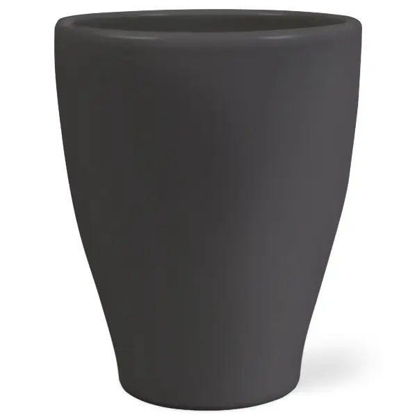Übertopf Carly Ø 7 x 10 cm grau matt