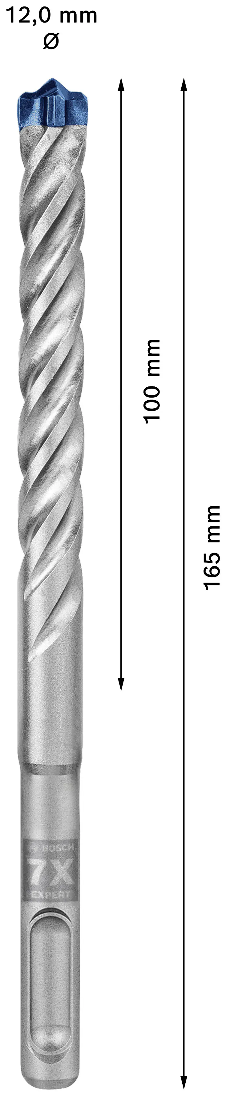 Bosch Expert SDS plus-7X Hammerbohrer Ø 12 mm