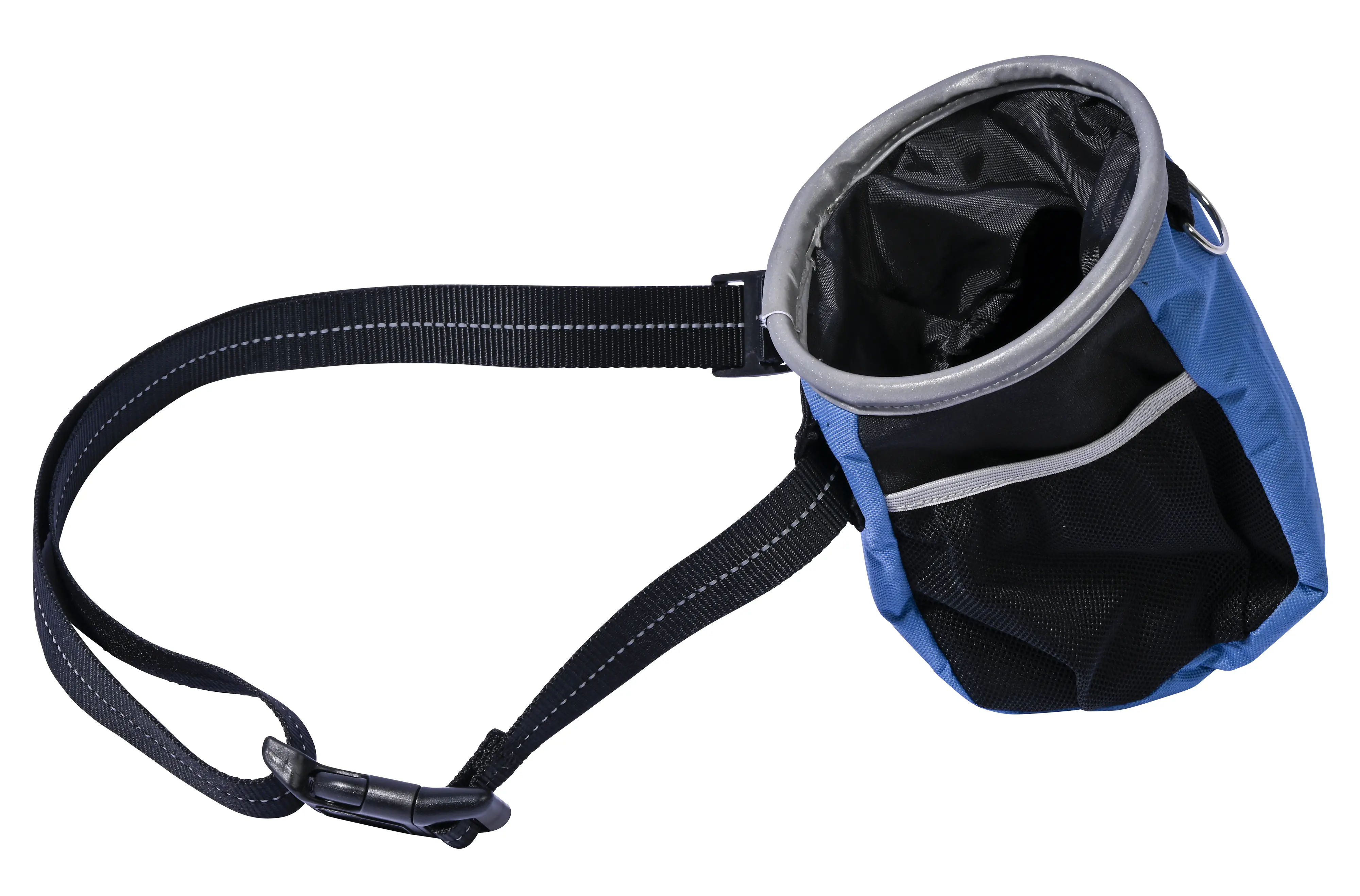 Dobar Snacktasche mit verstellbarem Gurt 12 x 12 x 19 cm blau/ schwarz Dobar Snacktasche mit verstellbarem Gurt 12 x 12 x 19 cm blau/ schwarz