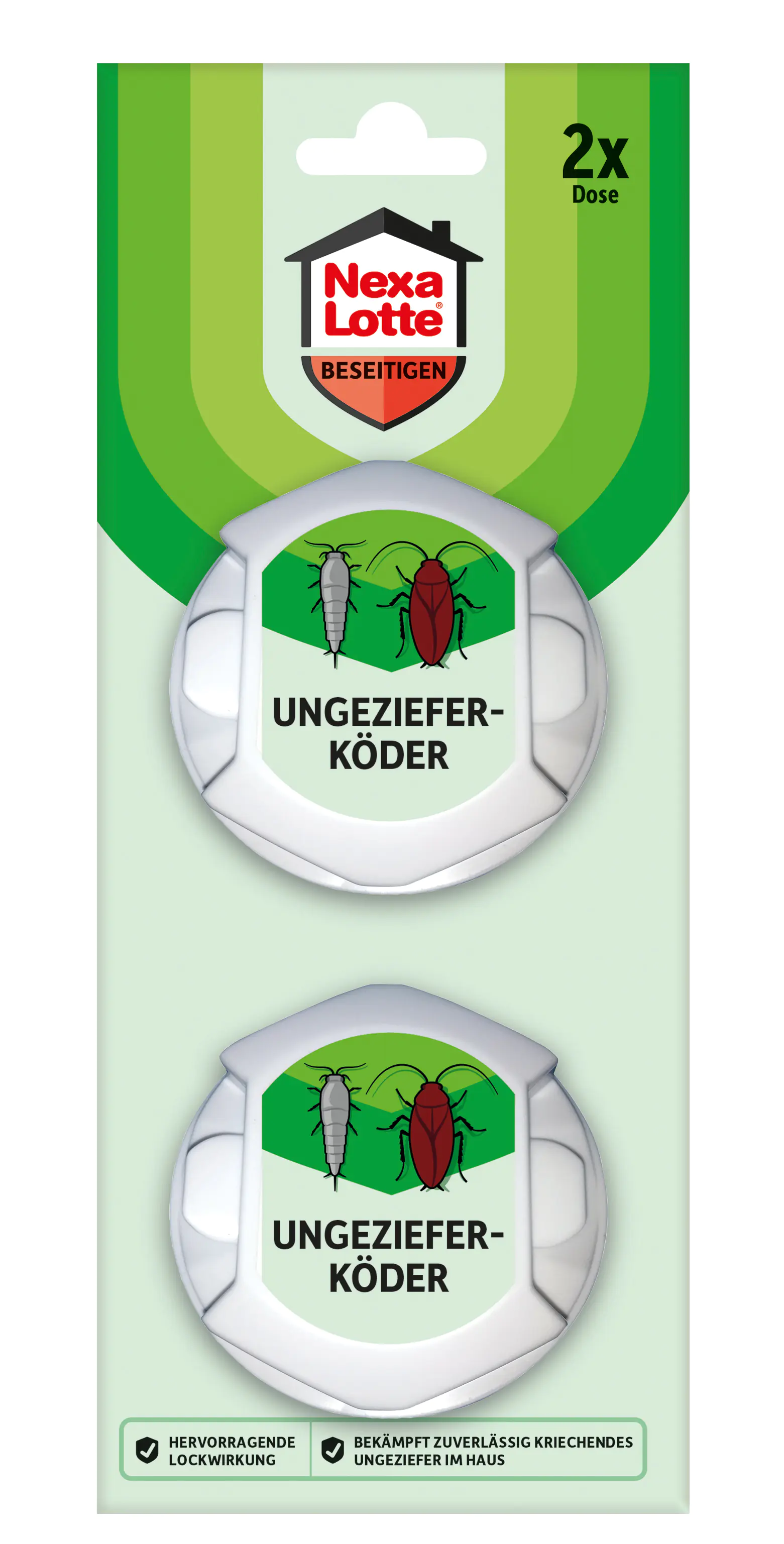 Nexa Lotte Ungezieferköderdose 2 Stück