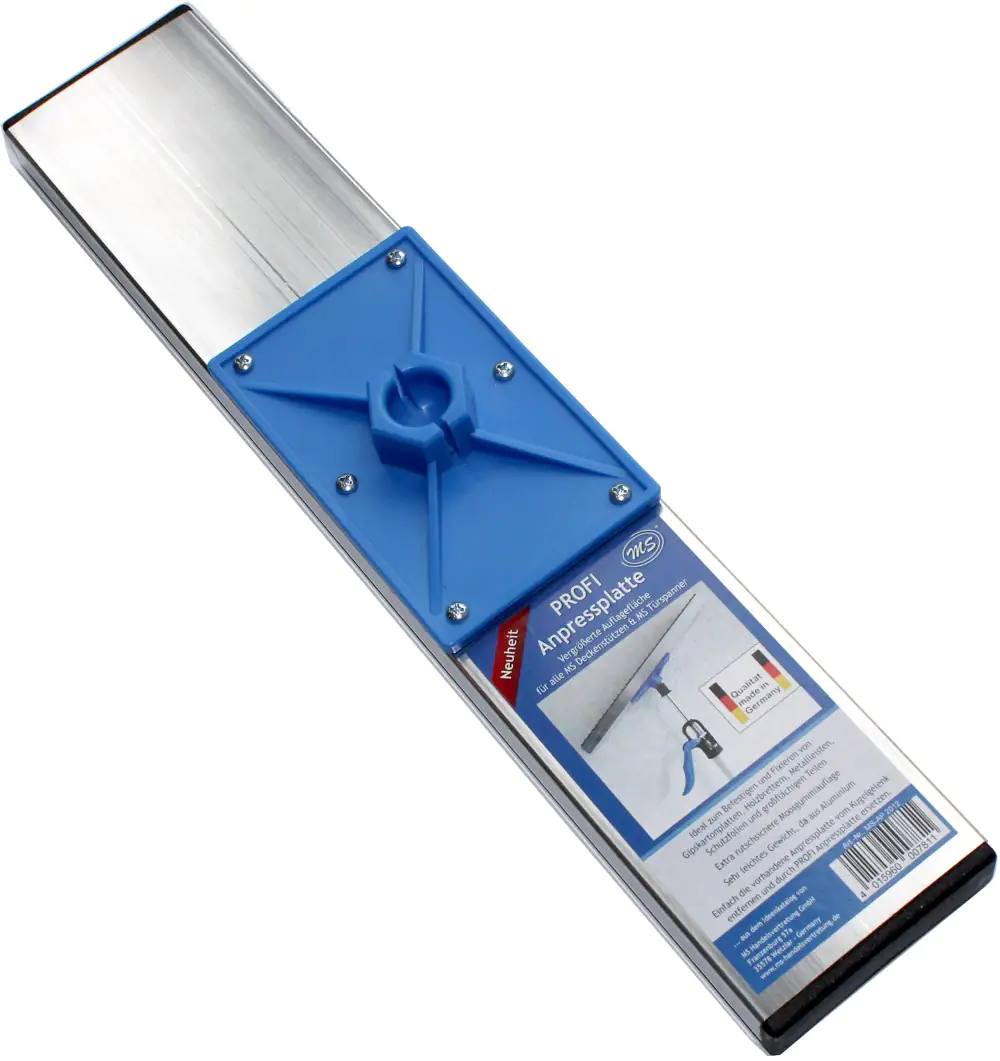 Profispann Anpressplatte Alu Dritte Hand 40 x 8 cm