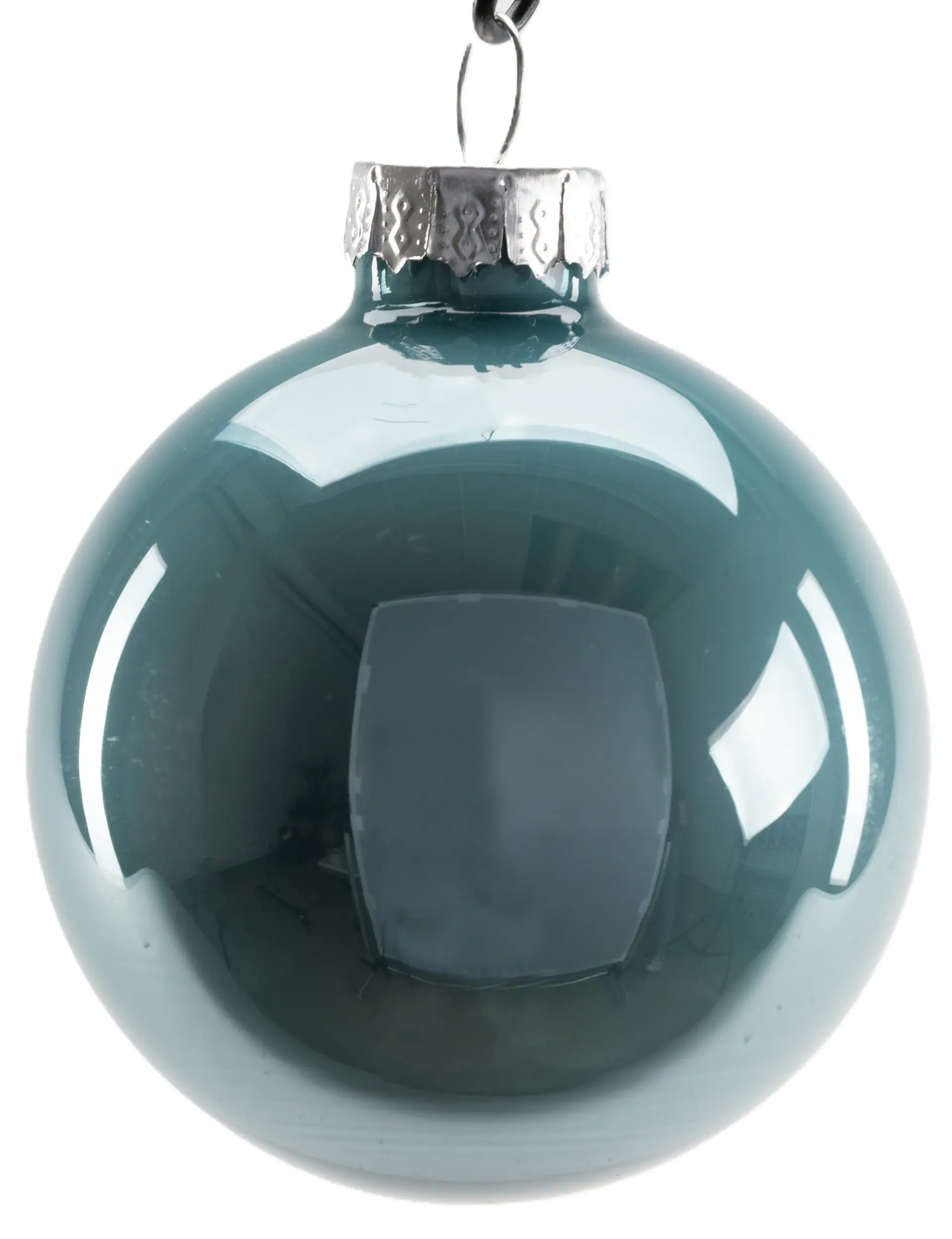 TrendLine Weihnachtskugeln aus Glas Ø 6 cm dämmerungsblau 20 Stück