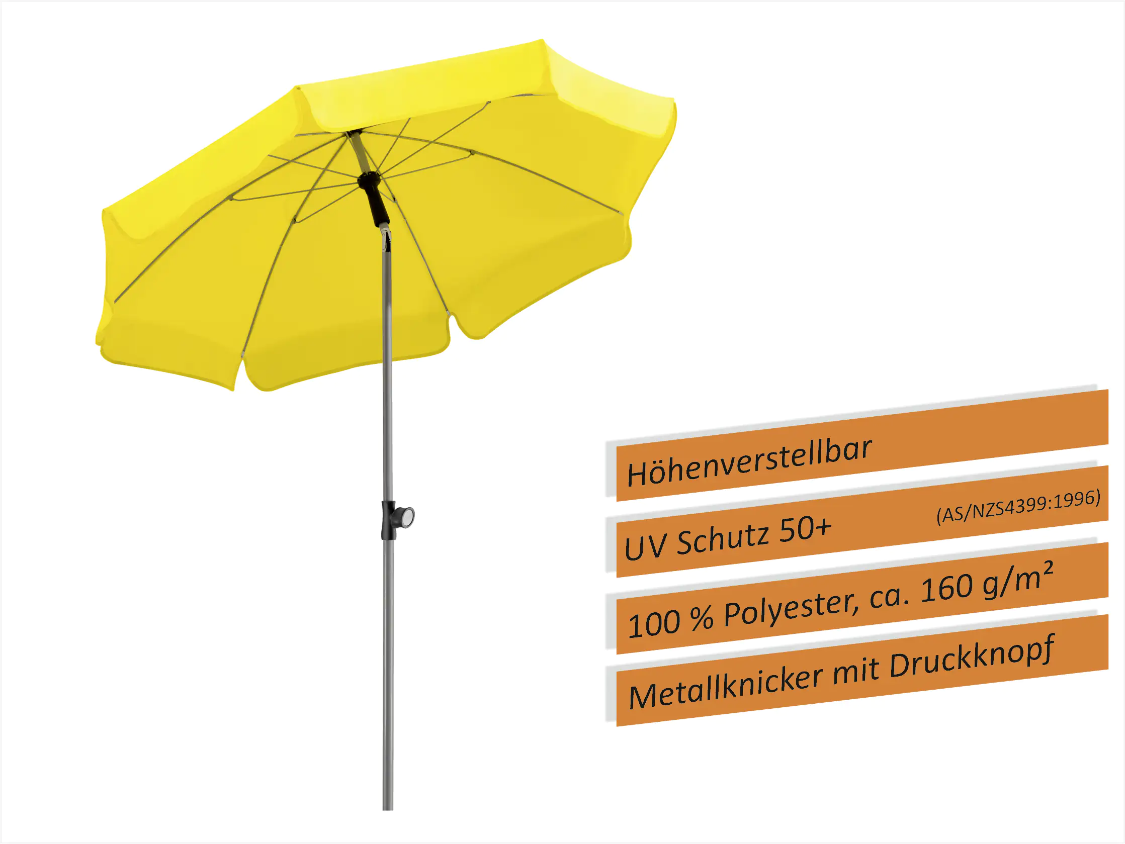 4000570715744_2283520 Schneider Sonnenschirm Locarno zitrus Ø 150 cm
