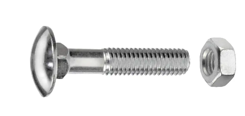 Schlossschrauben M12 x 100 mm, 15 Stück