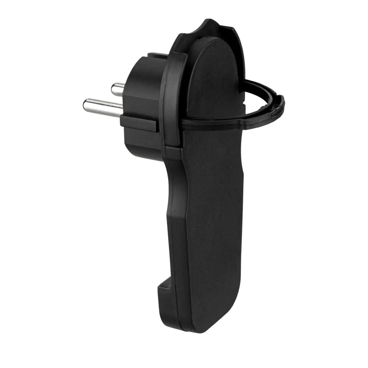 REV Flachstecker schwarz Kunststoff