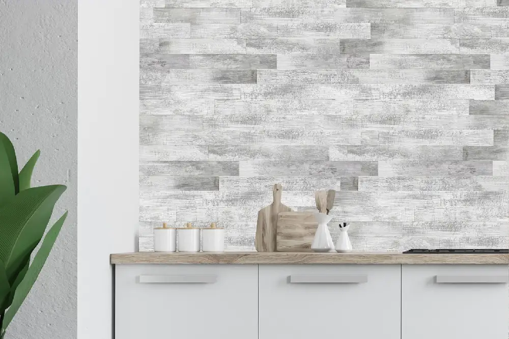 iWerk Holzpaneele zum Kleben 78 x 50 cm, 5 mm, Design koolwood