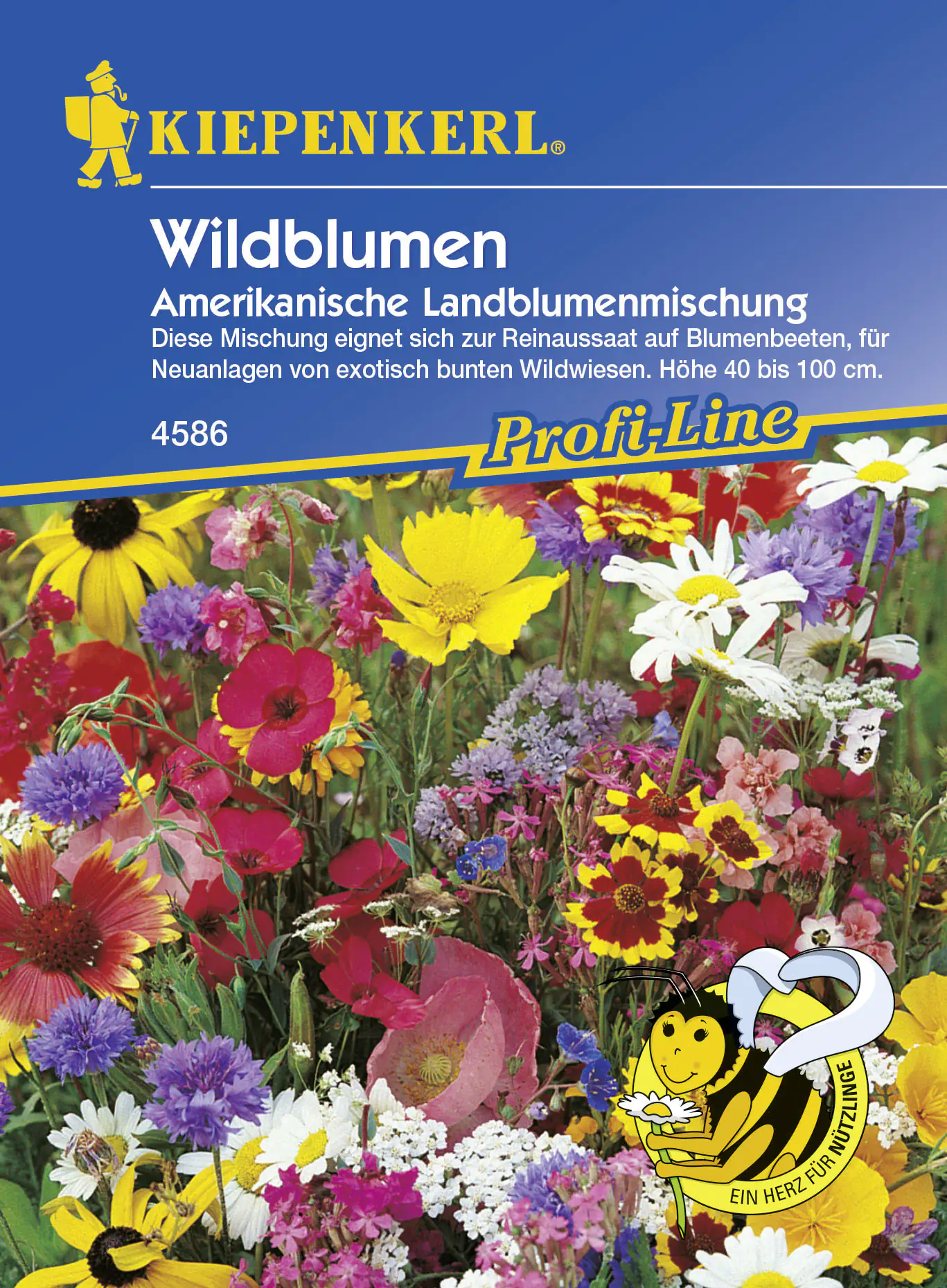 Kiepenkerl Saatgut Wildblumen 8 m²