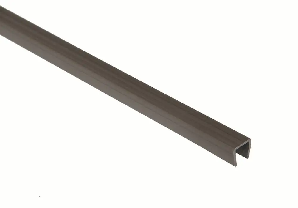 Floraworld Abdeck U-Profil 1,5 m, taupe