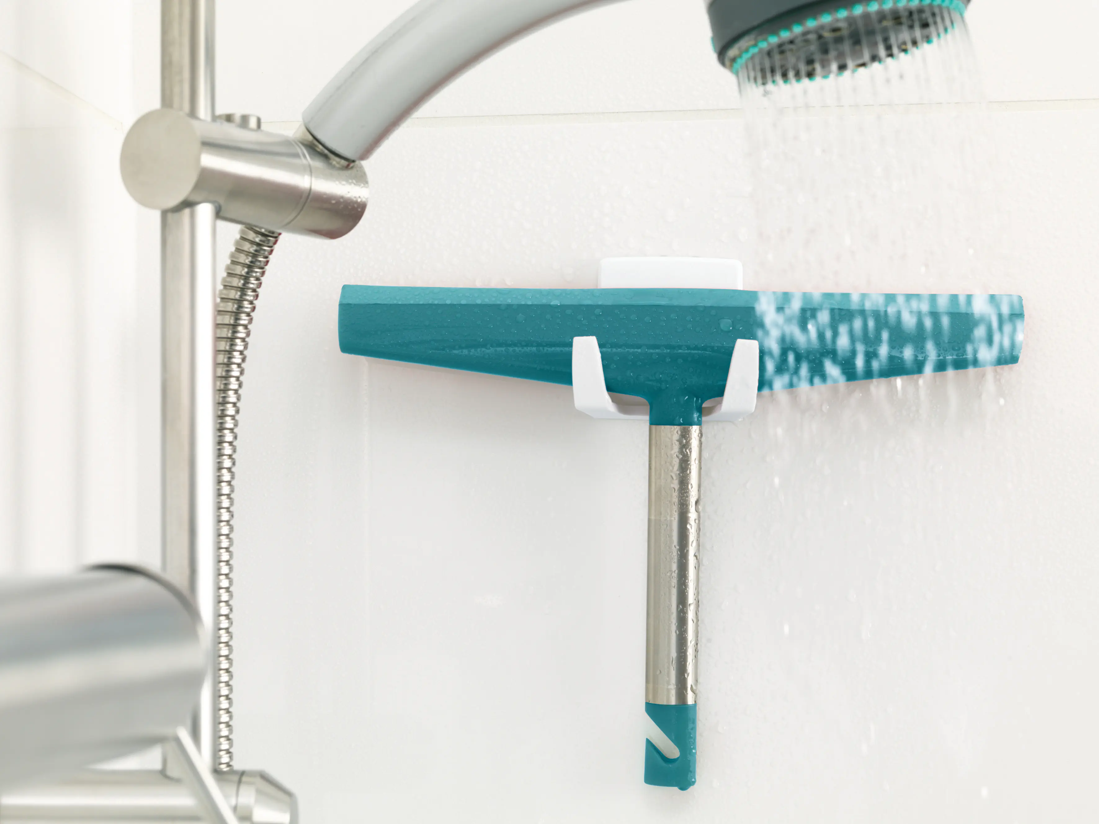 tesa Duohaken Powerstrip chrom, waterproof