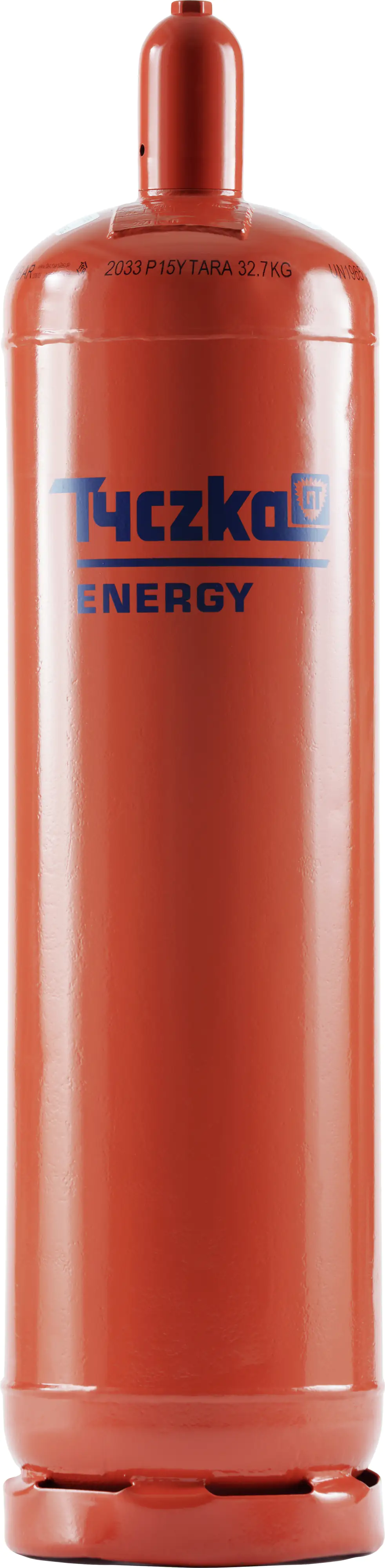 Tyczka Propangas 33 kg rot Flasche + Füllung Pfandflasche inkl. Füllung