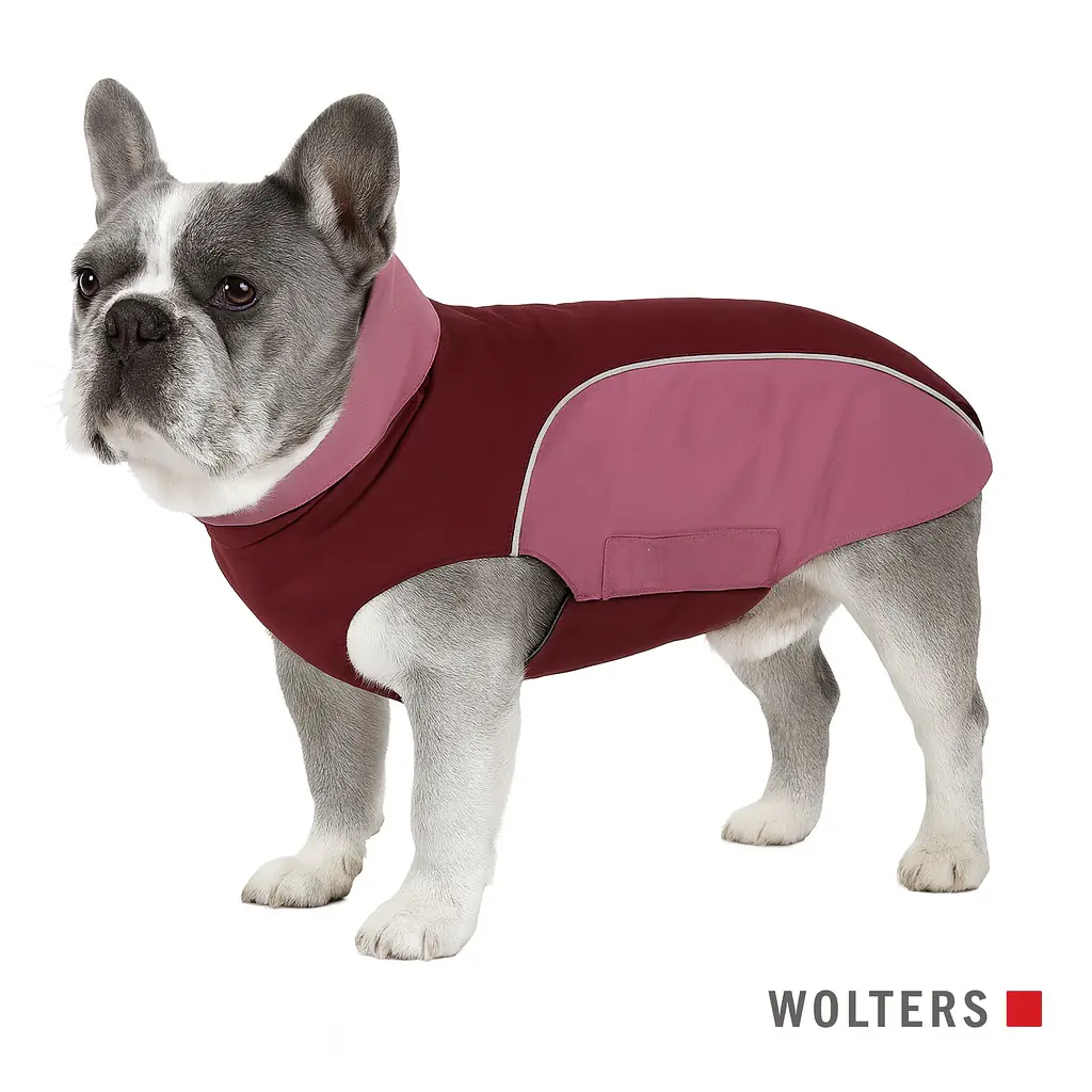 Wolters Hundebekleidung Regenjacke Easy Rain dunkelrot/himbeere