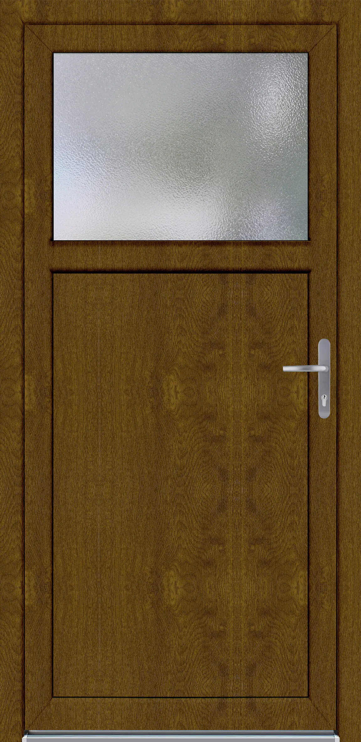 Panto Nebeneingangstür Kunststoff 504 98 x 198 cm DIN rechts Golden Oak