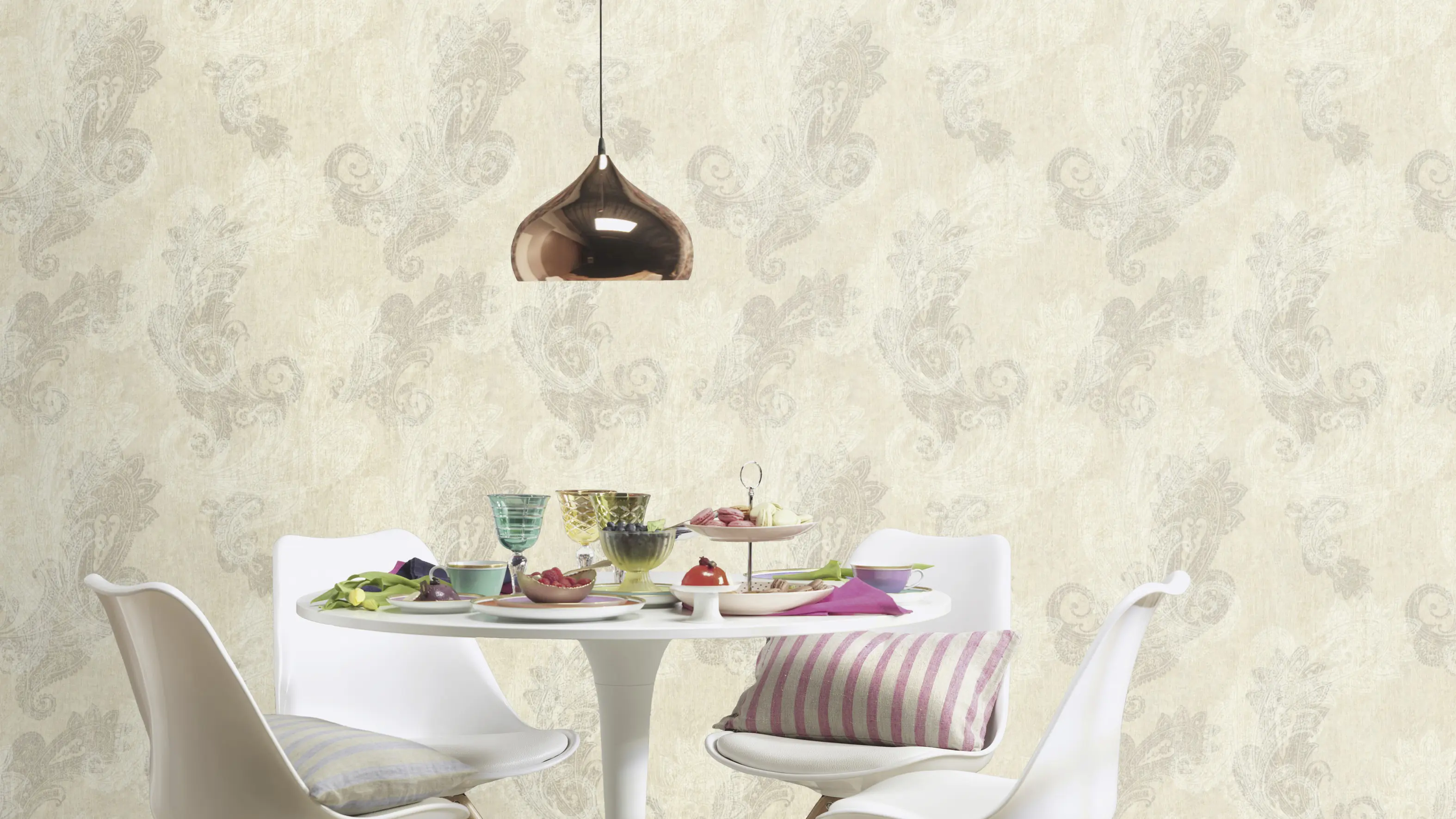 Rasch Vliestapete 746433 Beige-Taupe Muster & Motive 10,05 m x 0,53 m