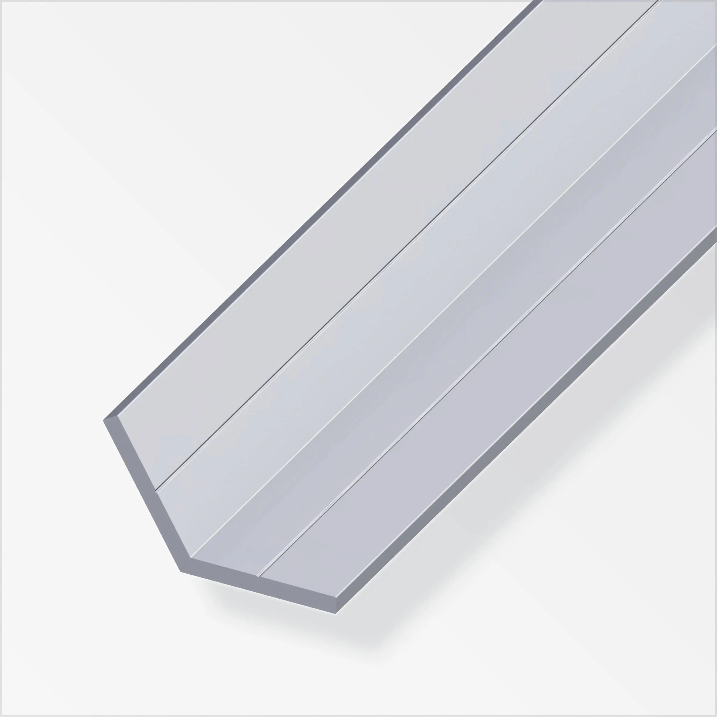 alfer Winkel 120º 1 m, 15.5 x 15.5 mm Aluminium roh blank