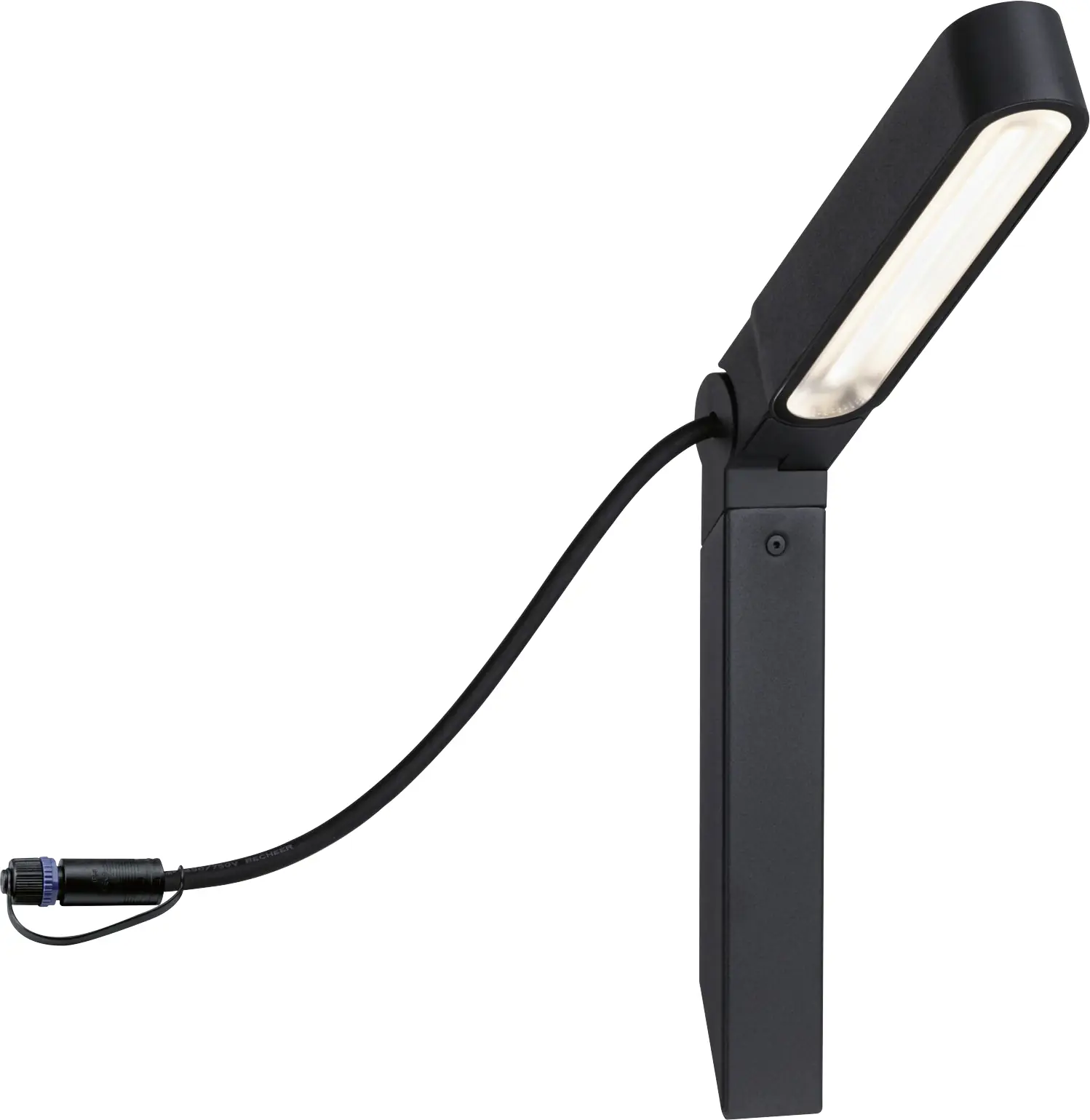 Paulmann Plug & Shine Spot Ito Outdoor, anthrazit, dimmbar, warmweiß