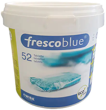 8711778175938 Wisa Frescoblue WC Reinigungs Tabletten 52 Stück
