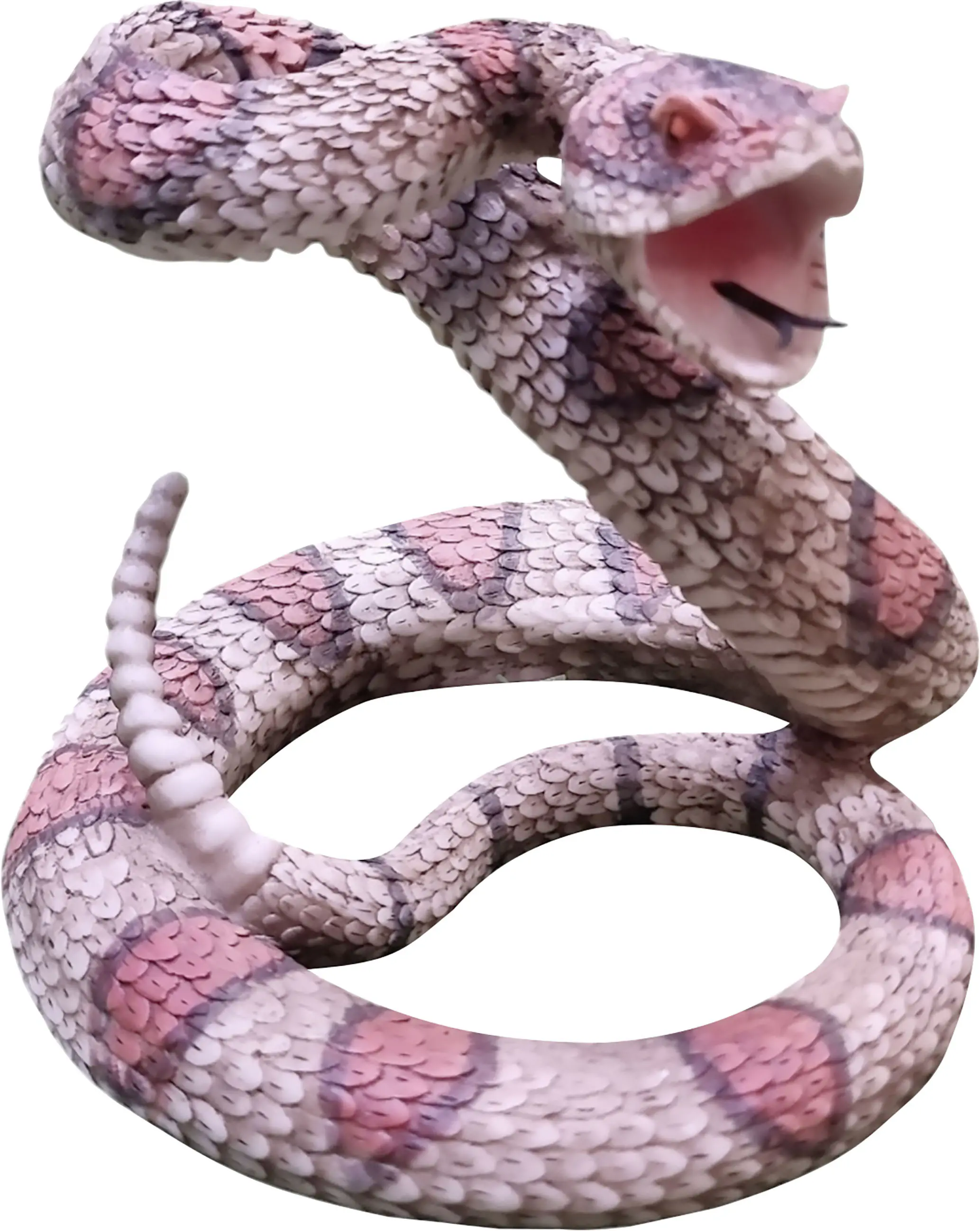 Dekofigur Schlange 18 cm bunt