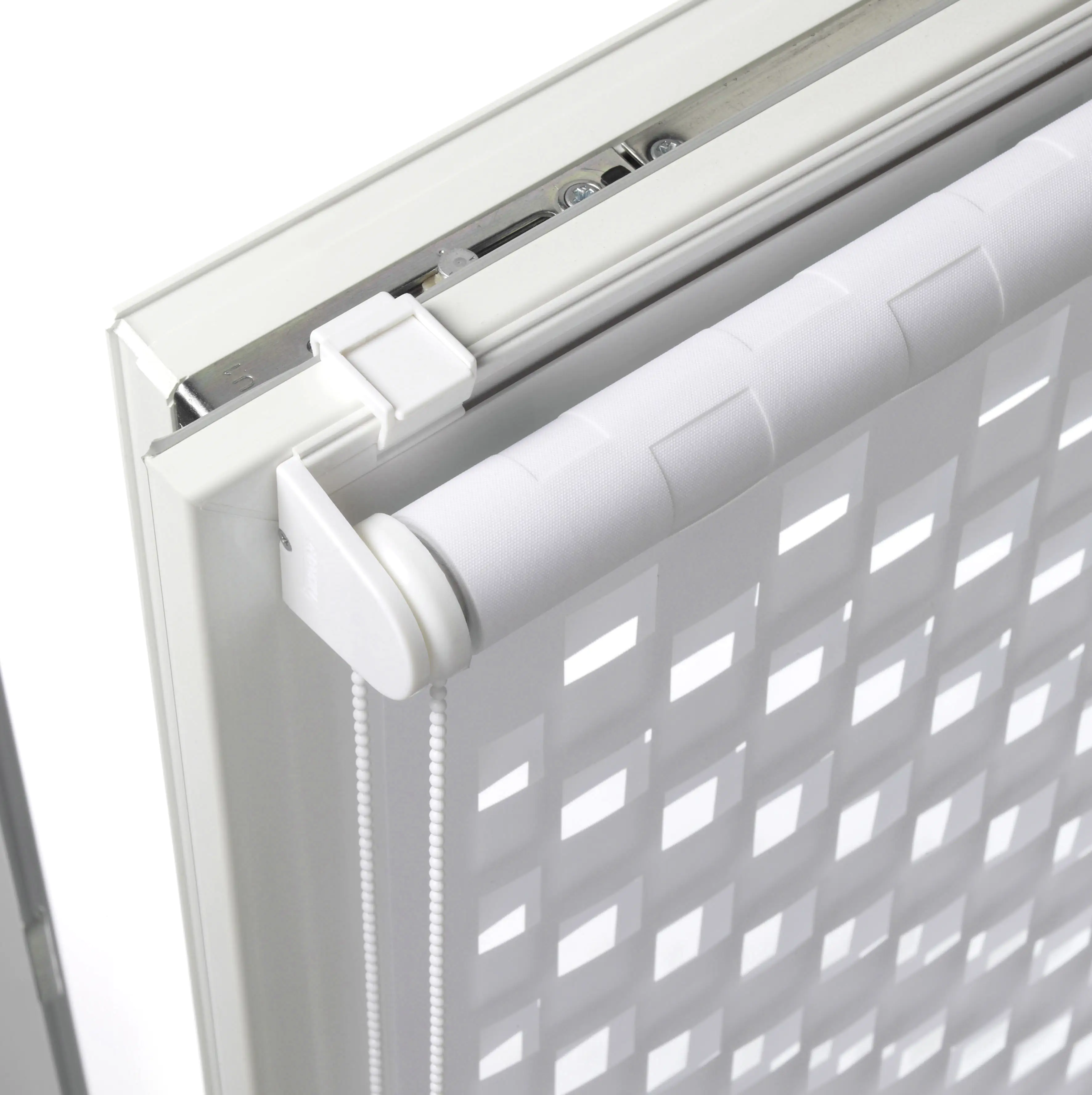 Gardinia EasyFix Doppelrollo Cut-Out Quadrat 60 x 150 cm