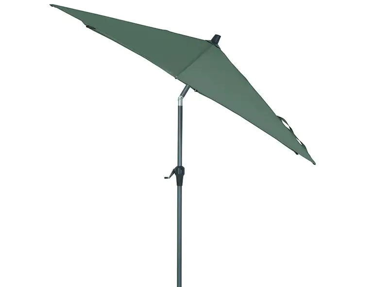 Siena Garden Mittelstockschirm Avio olive Ø 250 cm