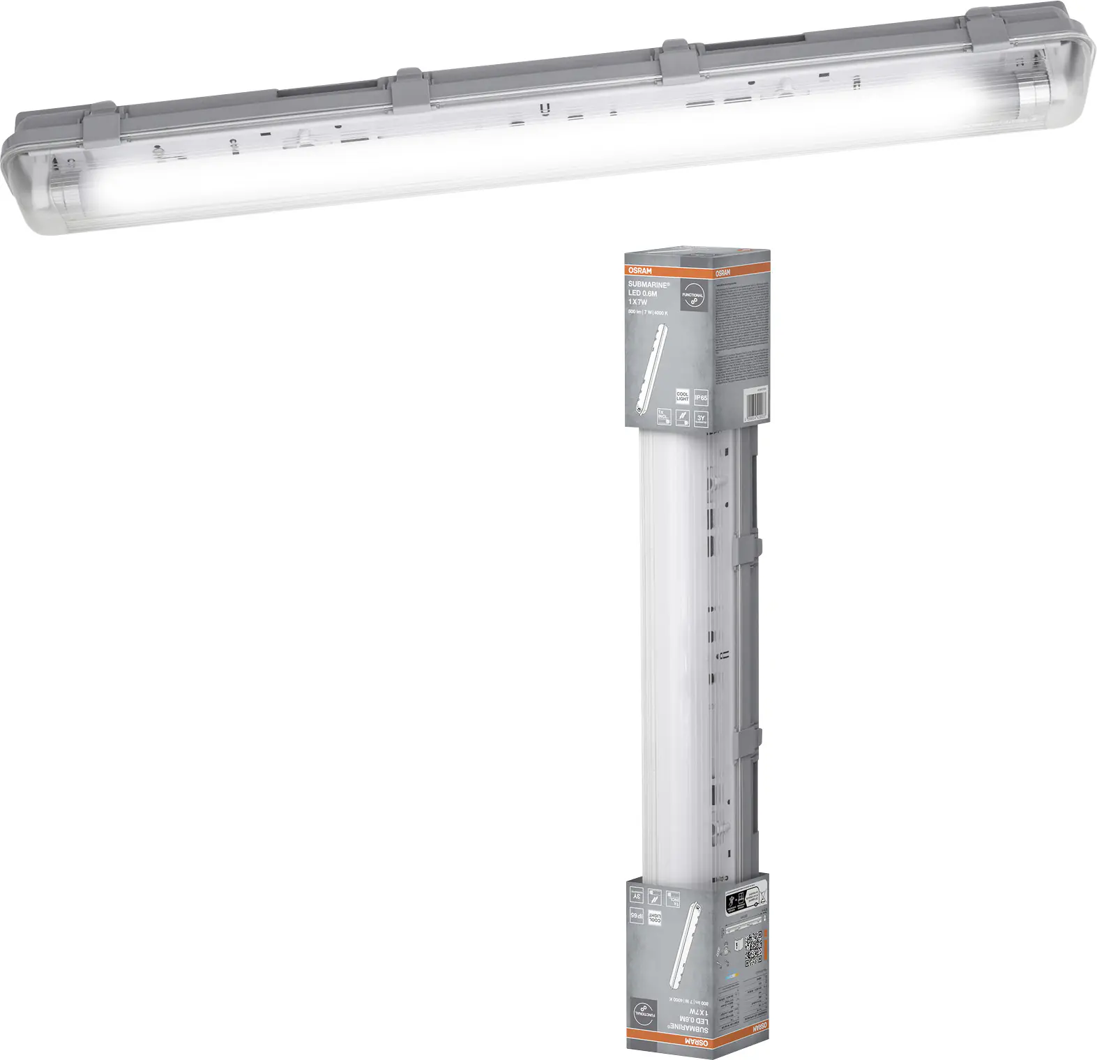 Osram Feuchtraumleuchte Submarine 7 Watt 65 cm