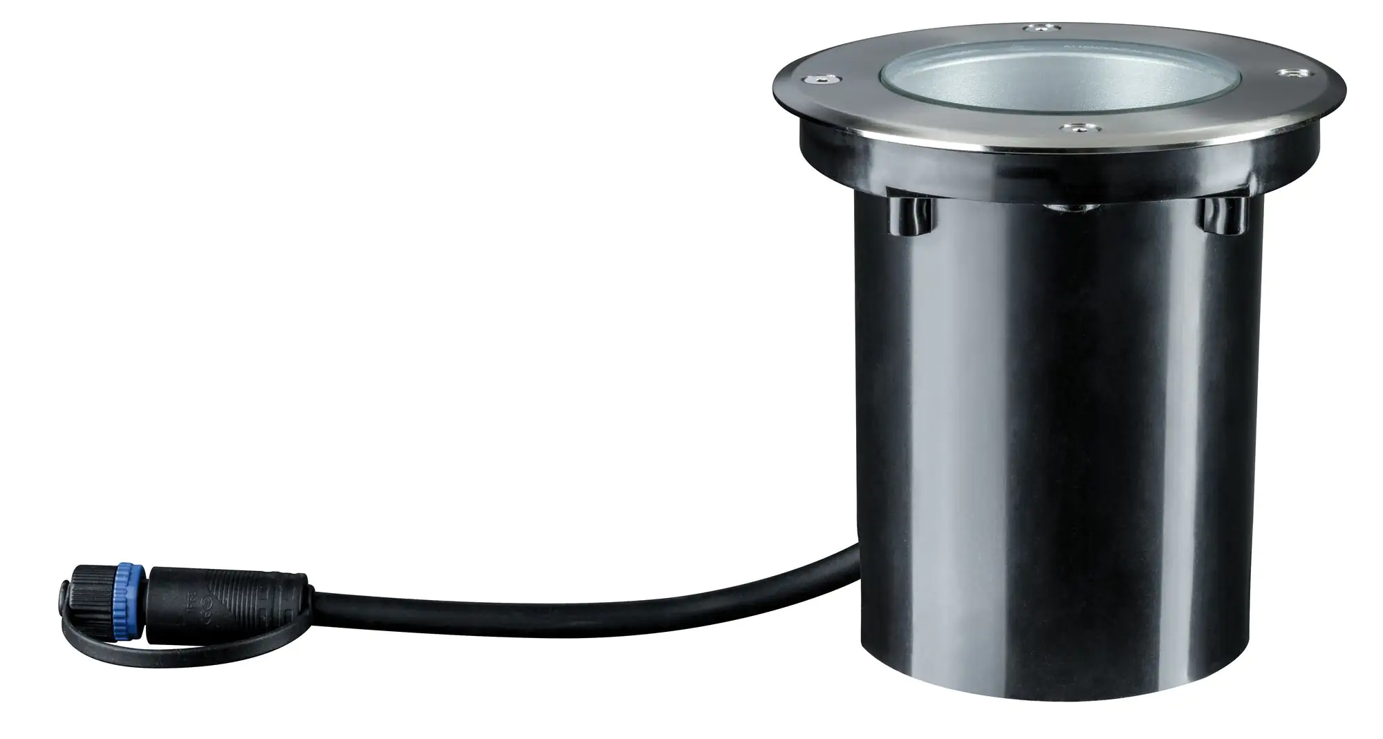 4000870939079_04 Paulmann Plug & Shine Bodeneinbauleuchte Outdoor schwenkbar silber 14 cm